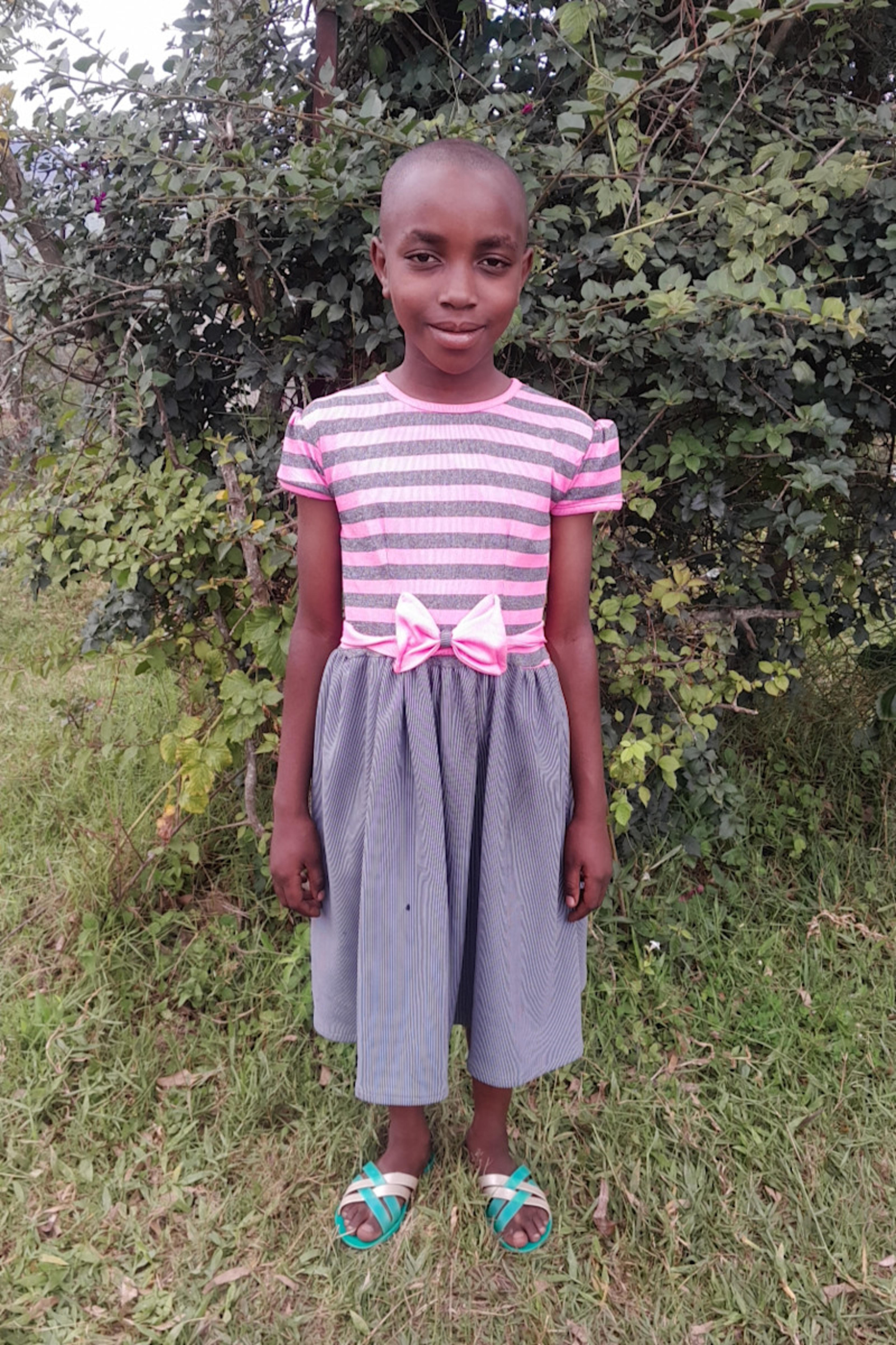 An unsponsored girl named Nadia from Rwanda who lives in an AIDS-affected area, is vulnerable to exploitation and has waited 439 days for a sponsor.