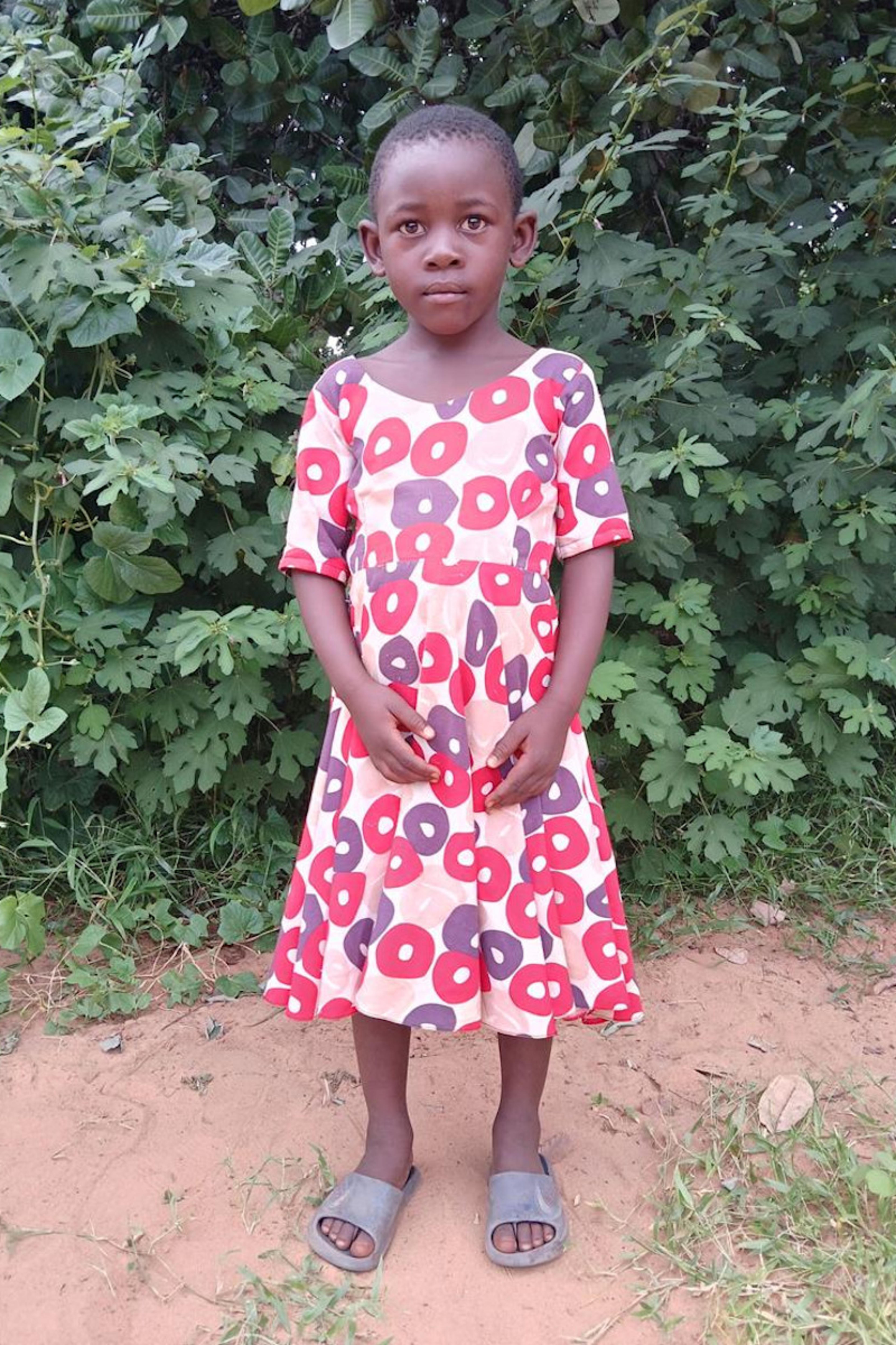 An unsponsored girl named Shaina from Tanzania who lives in an AIDS-affected area, is vulnerable to exploitation and has waited 477 days for a sponsor.