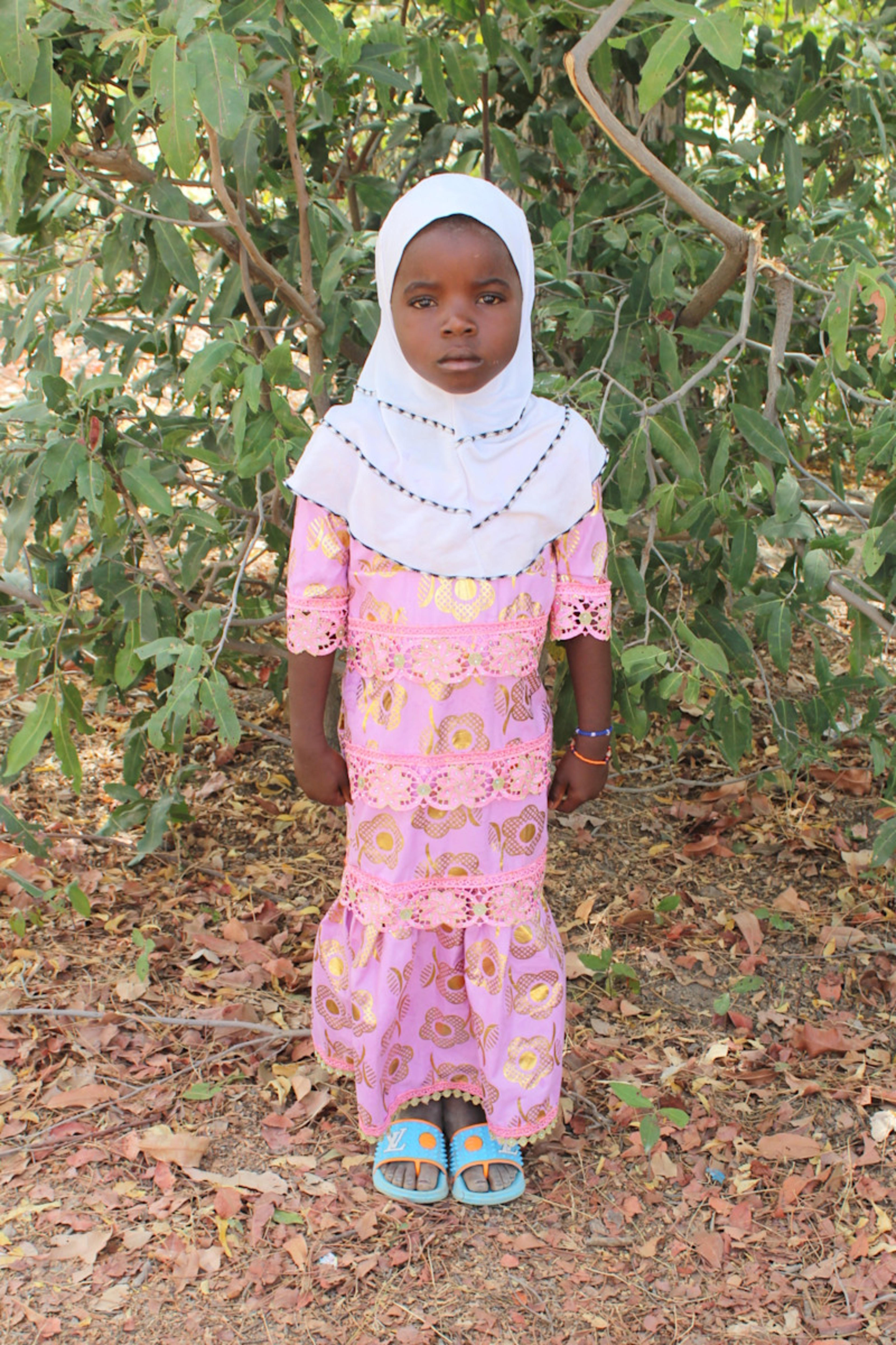 An unsponsored girl named Adjara from Burkina Faso who lives in an AIDS-affected area, is vulnerable to exploitation and has waited 492 days for a sponsor.