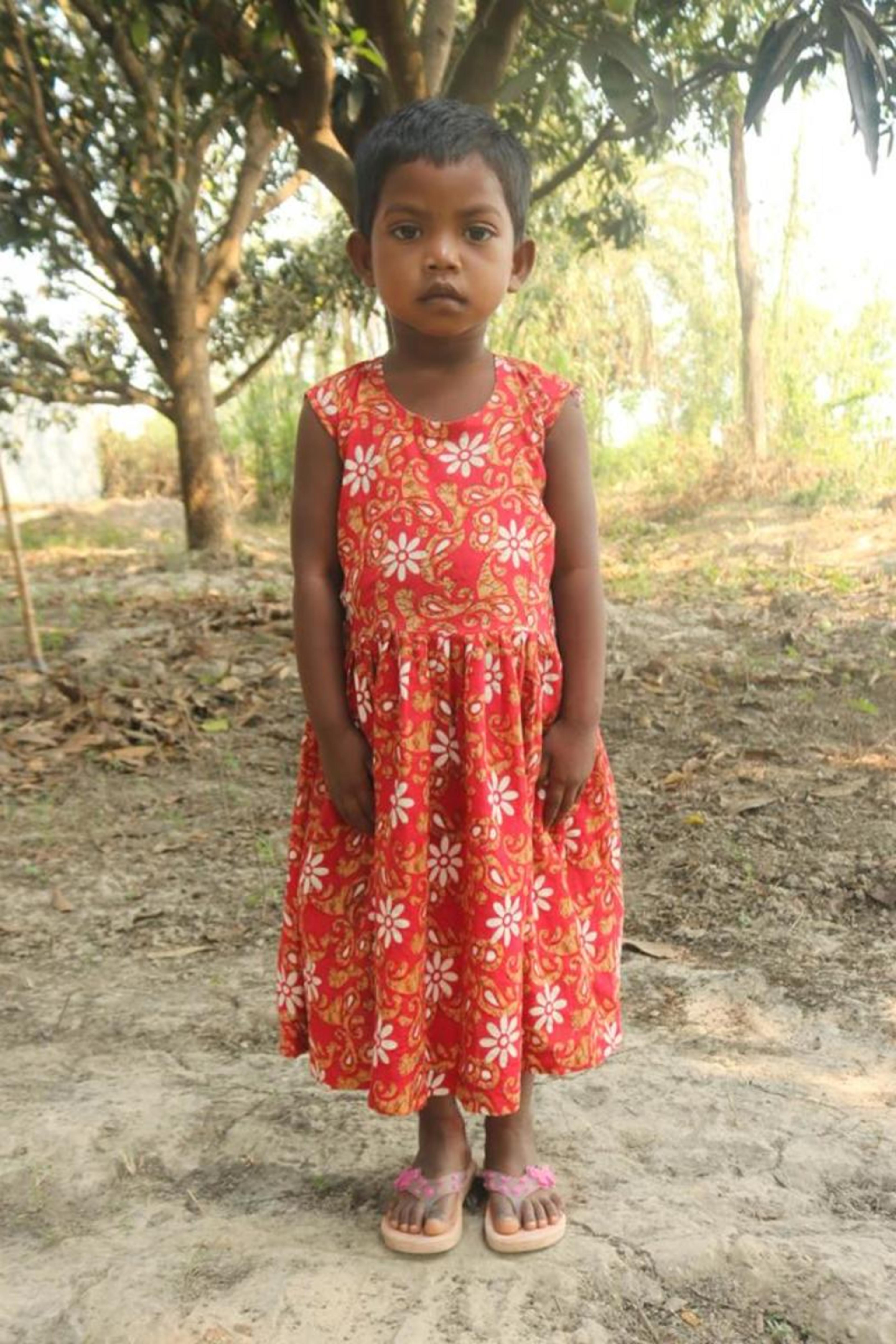 An unsponsored girl named Rajika from Bangladesh who is vulnerable to exploitation and has waited 512 days for a sponsor.