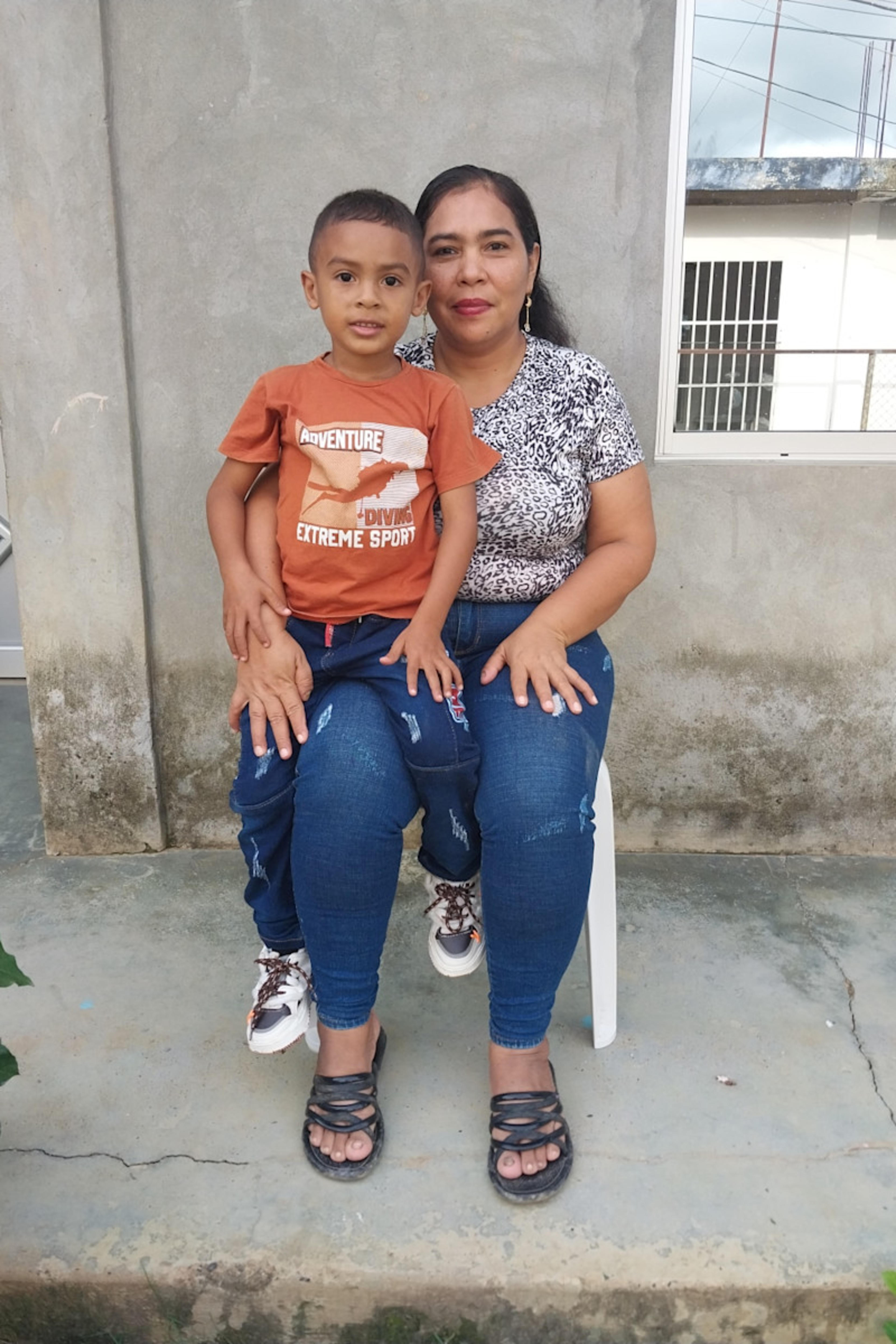 An unsponsored boy named Leyber from Colombia who has waited 490 days for a sponsor.