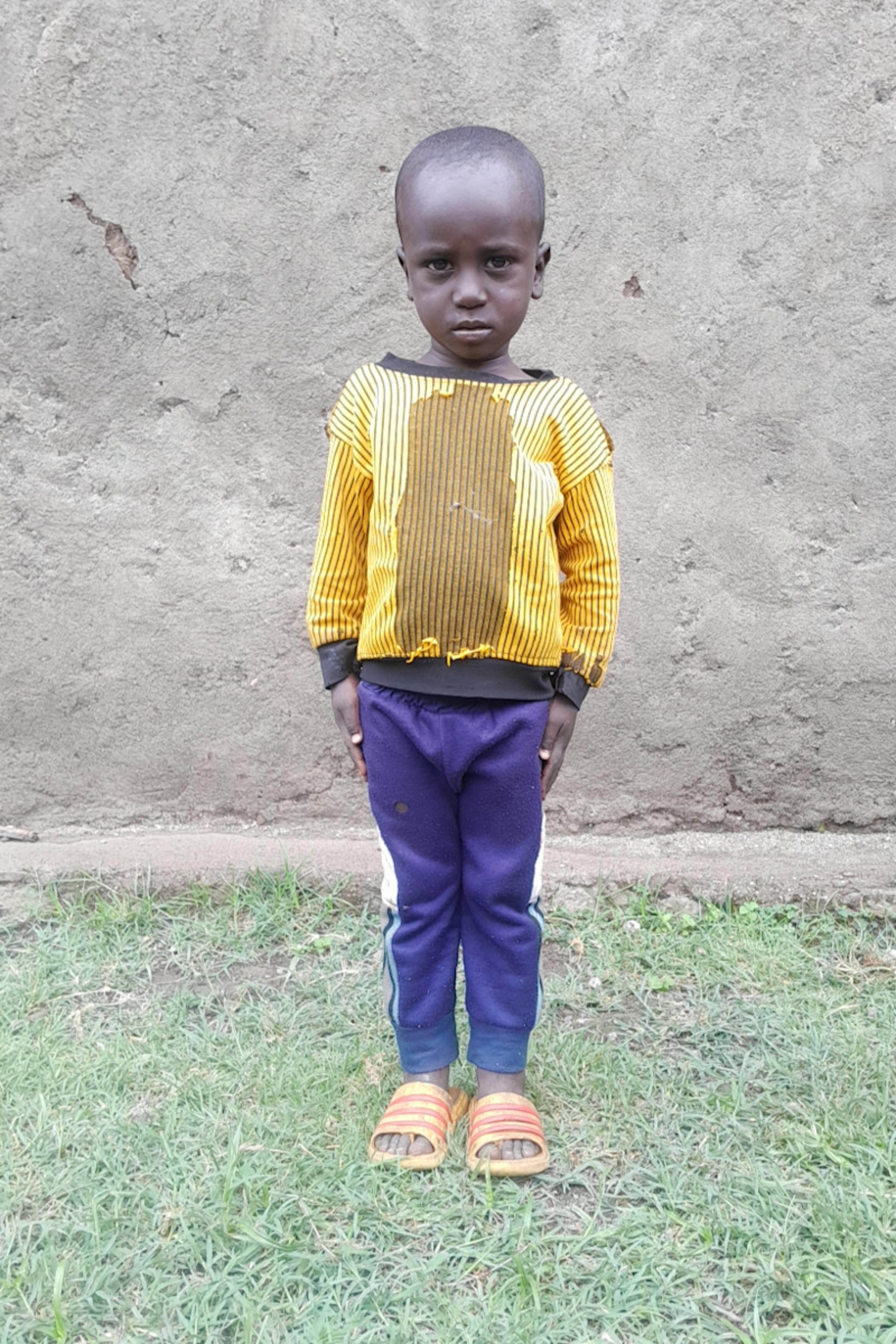 An unsponsored boy named Sabona from Ethiopia who lives in an AIDS-affected area, is vulnerable to exploitation and has waited 500 days for a sponsor.