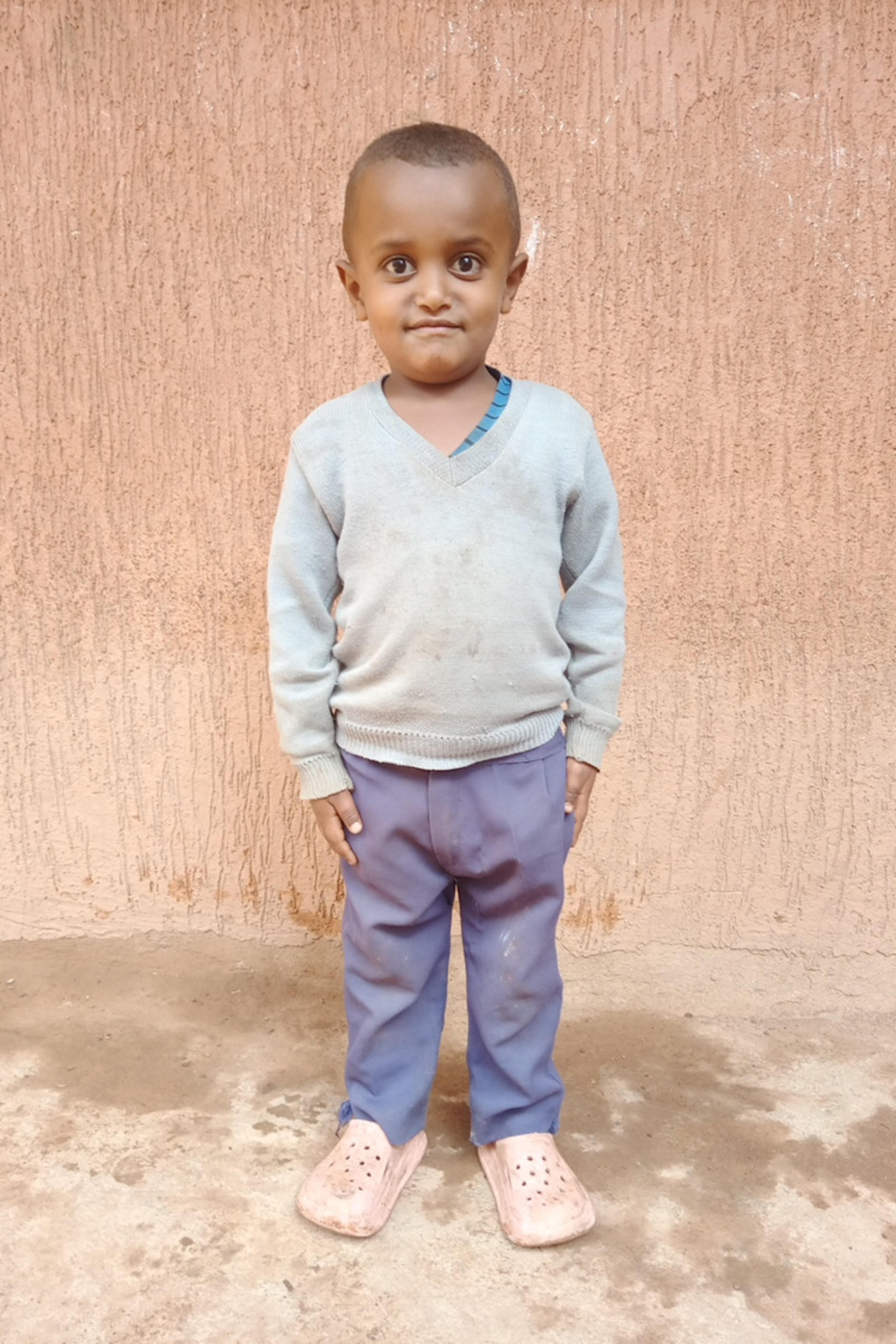 An unsponsored boy named Wako from Ethiopia who lives in an AIDS-affected area, is vulnerable to exploitation and has waited 481 days for a sponsor.