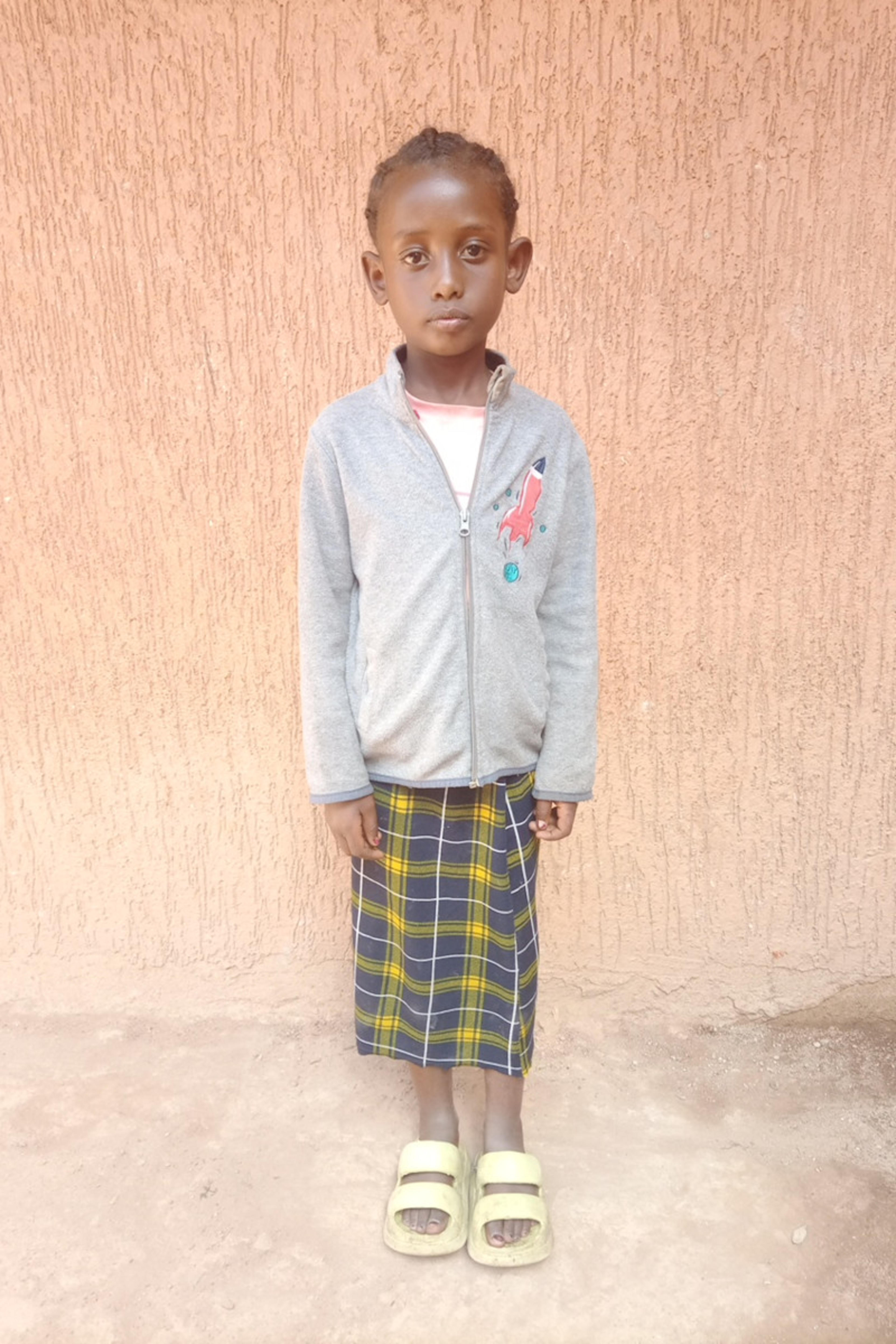 An unsponsored girl named Sifen from Ethiopia who lives in an AIDS-affected area, is vulnerable to exploitation and has waited 481 days for a sponsor.