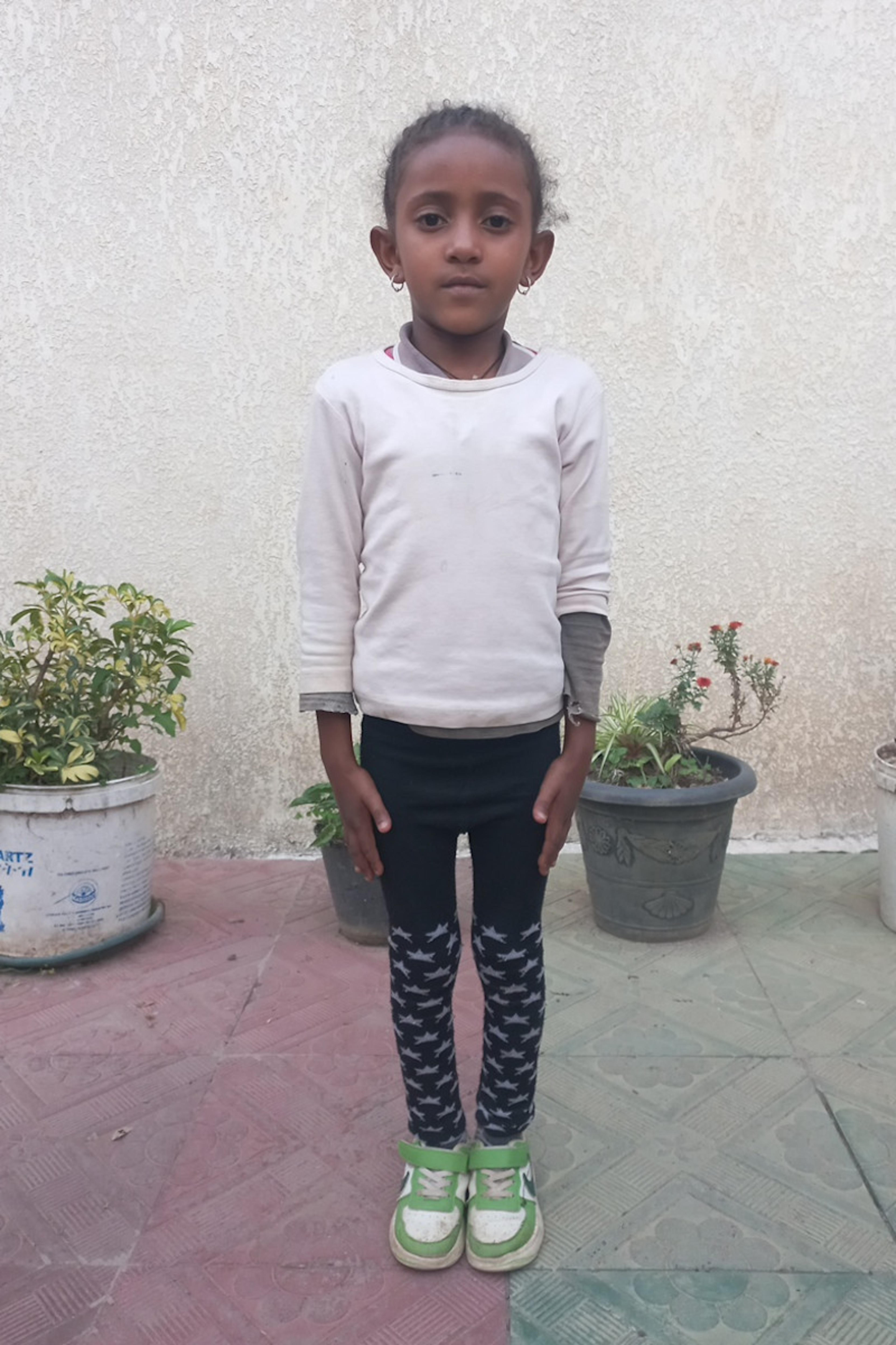 An unsponsored girl named Frewoni from Ethiopia who lives in an AIDS-affected area, is vulnerable to exploitation and has waited 481 days for a sponsor.