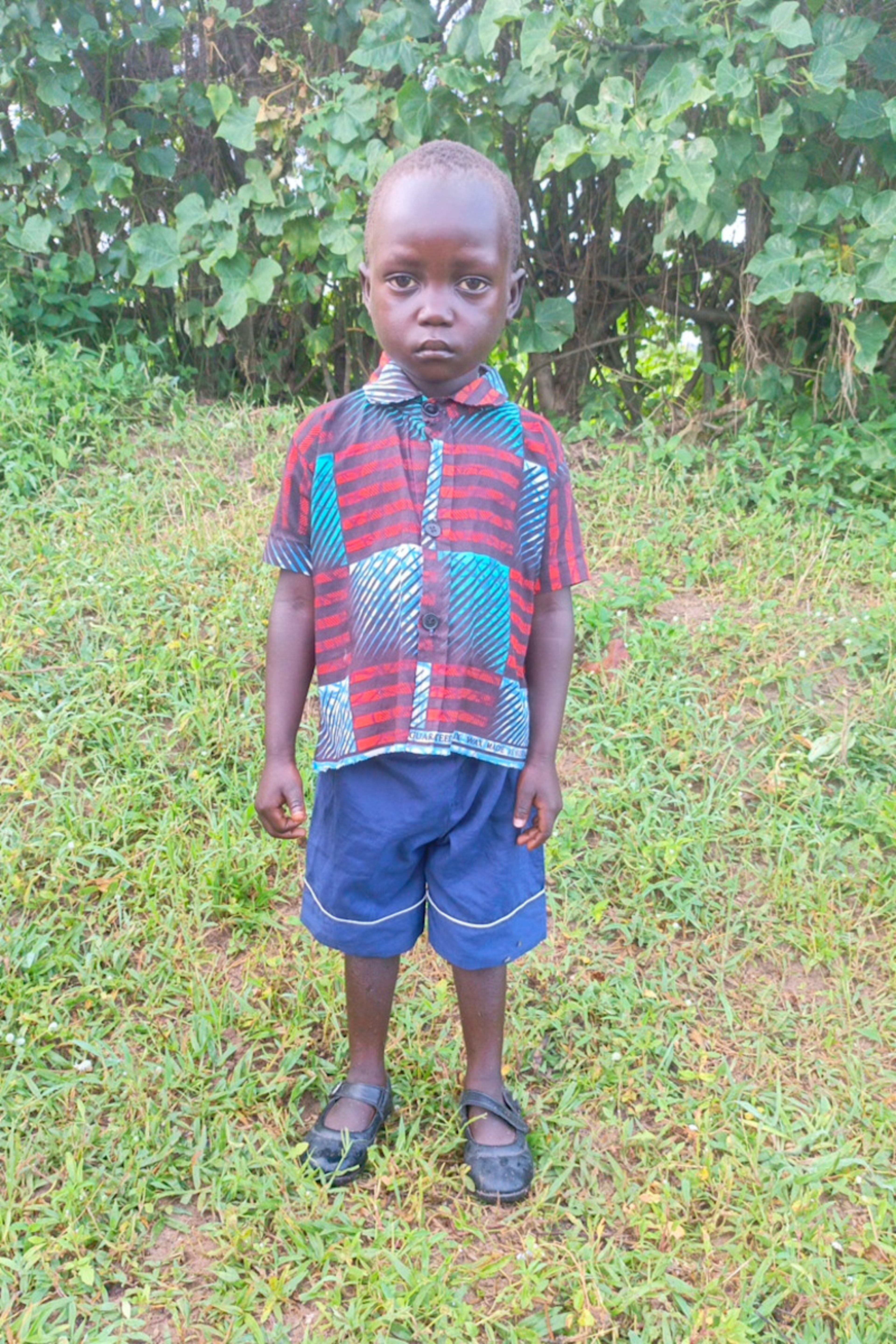 An unsponsored boy named Esidai from Uganda who lives in an AIDS-affected area, is vulnerable to exploitation and has waited 489 days for a sponsor.