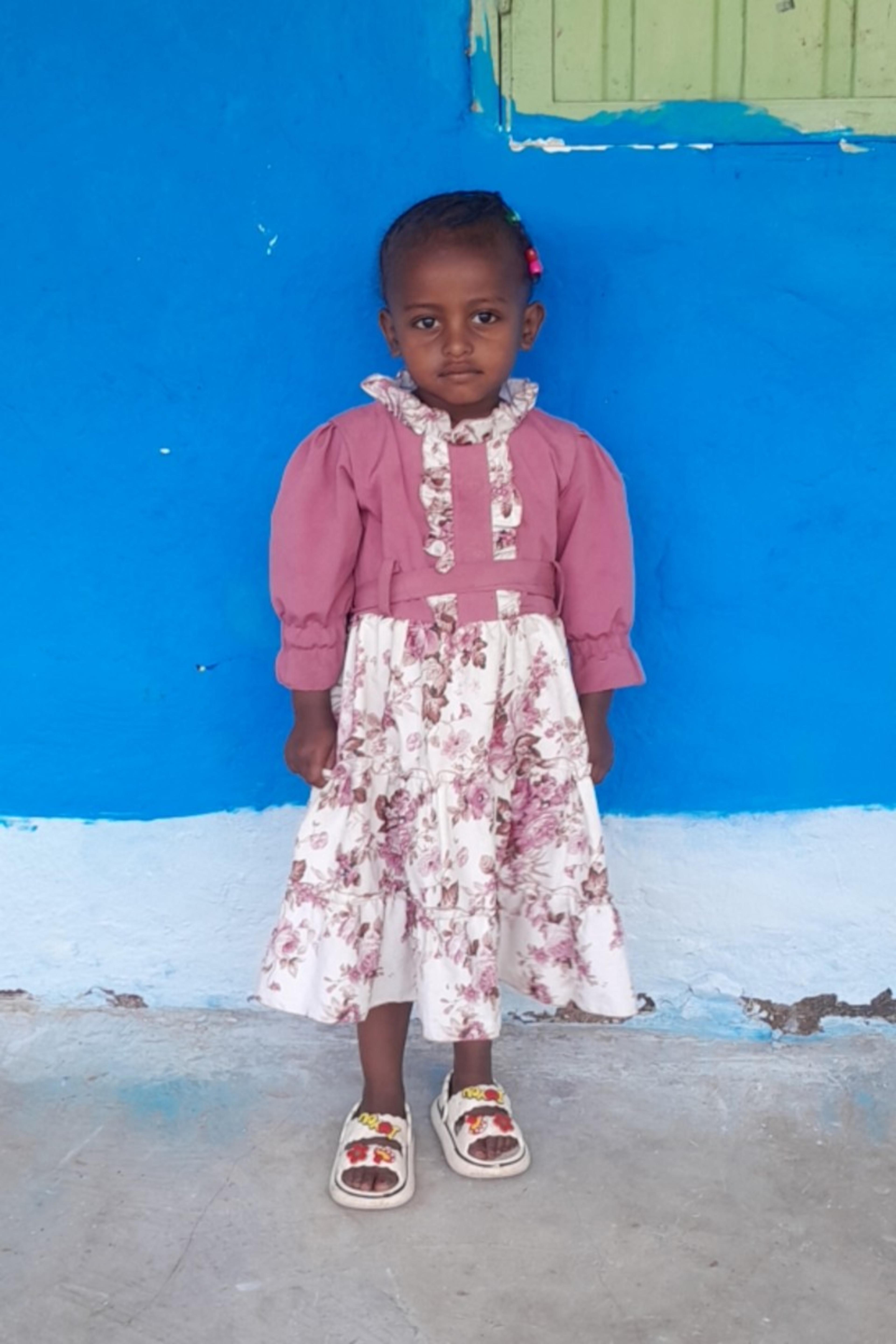 An unsponsored girl named Iftu from Ethiopia who lives in an AIDS-affected area, is vulnerable to exploitation and has waited 479 days for a sponsor.