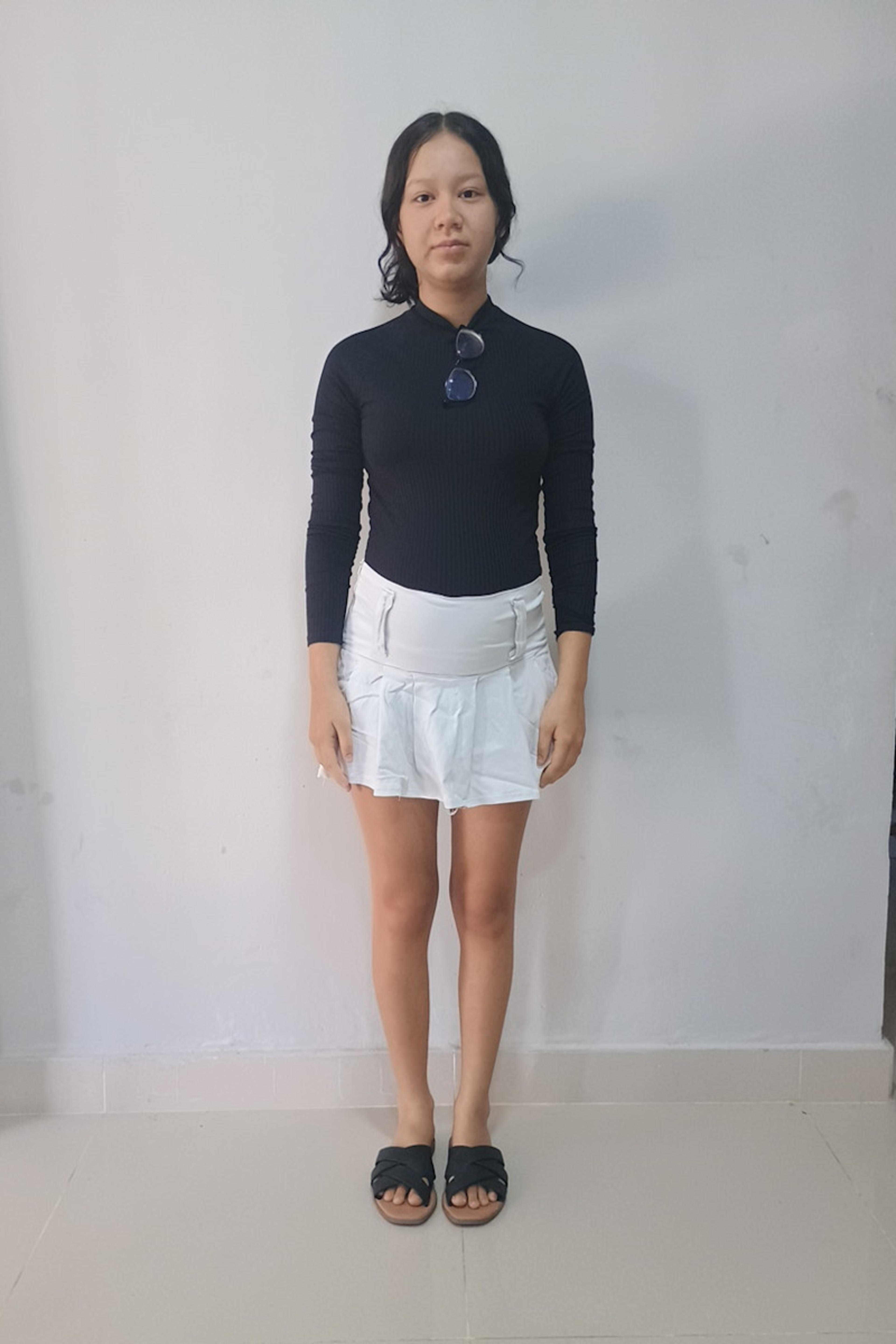 An unsponsored girl named Daniela from Colombia who has waited 286 days for a sponsor.