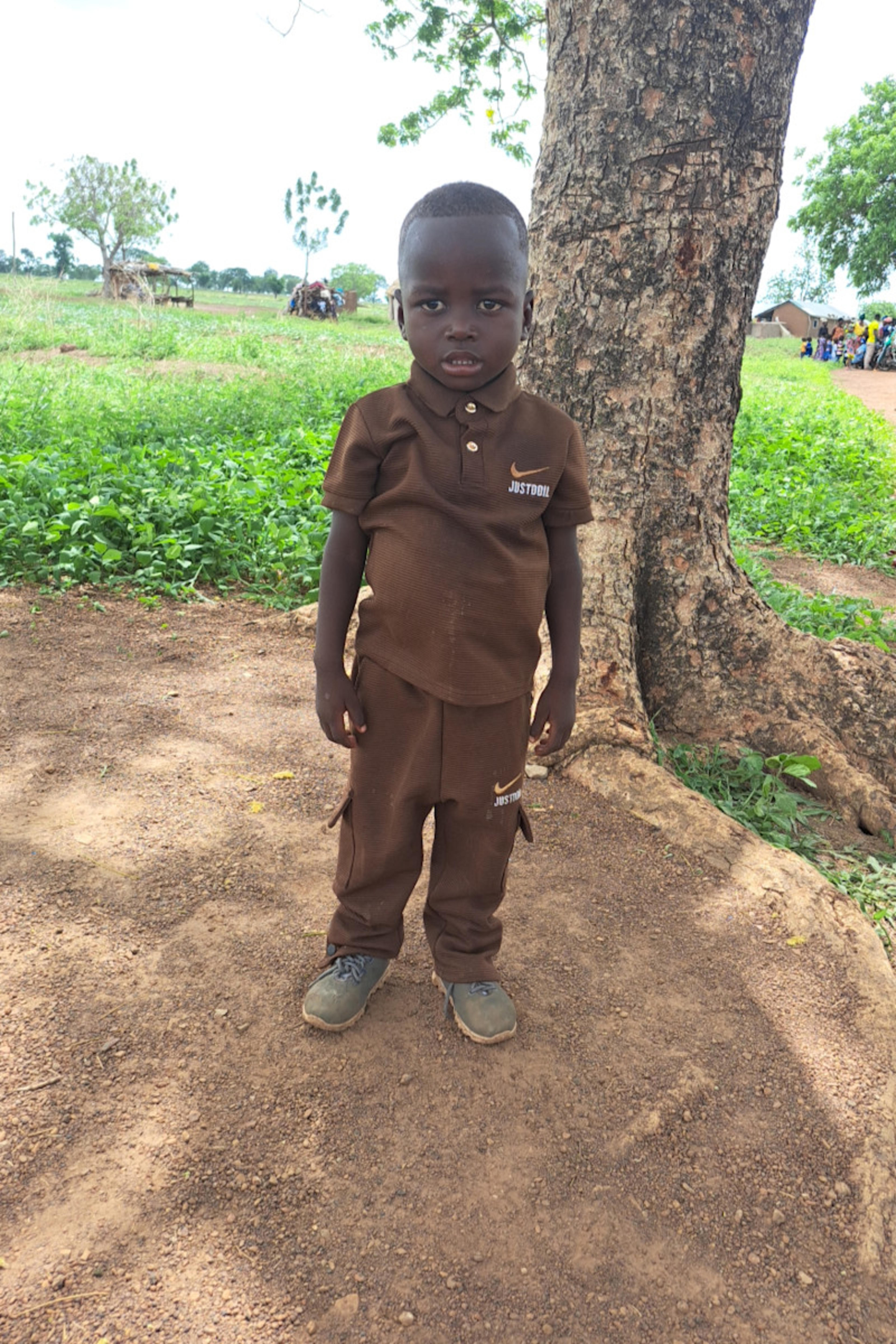 An unsponsored boy named Godsway from Ghana who lives in an AIDS-affected area and has waited 173 days for a sponsor.