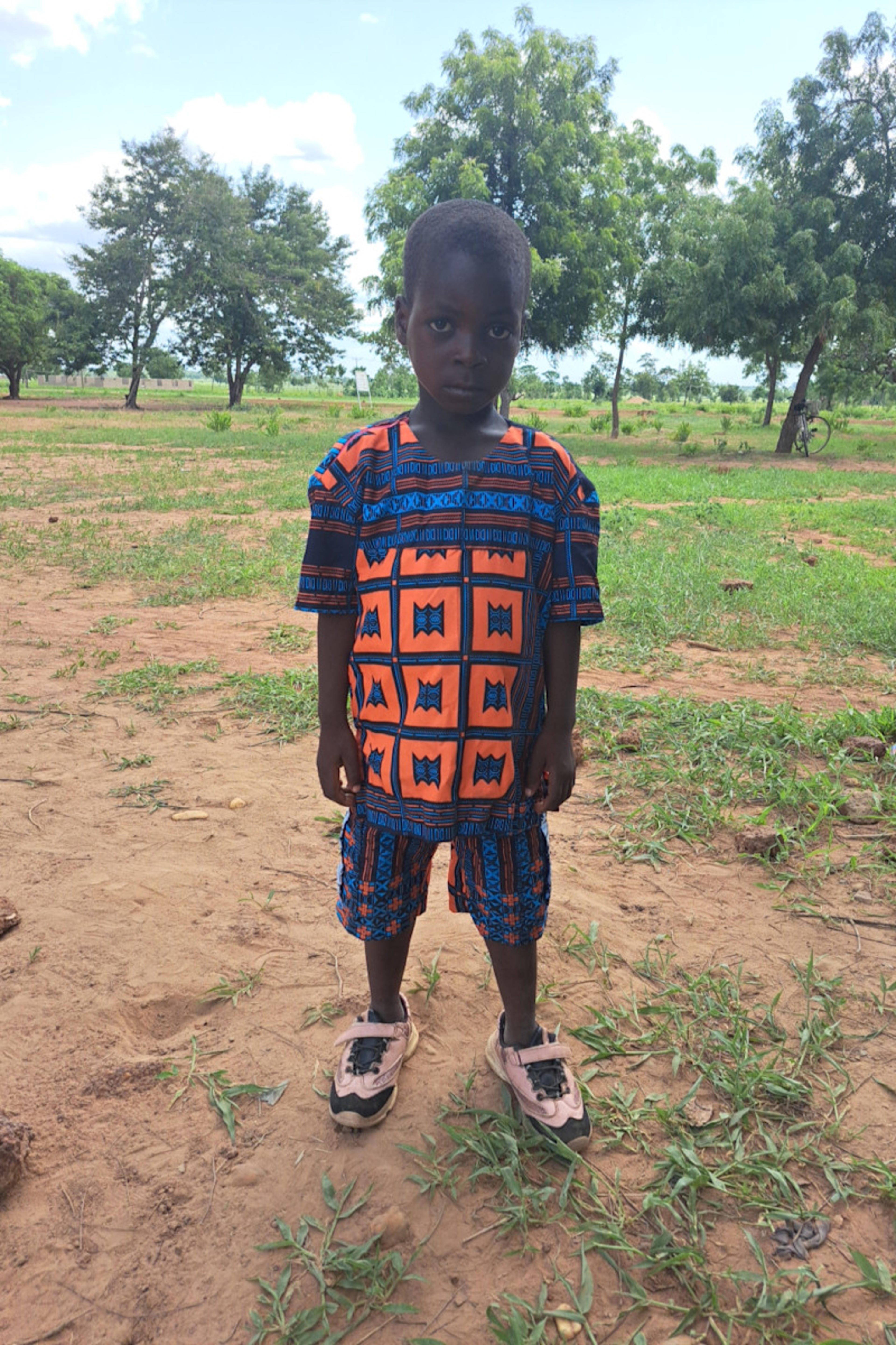 An unsponsored boy named Jagri from Ghana who lives in an AIDS-affected area and has waited 479 days for a sponsor.