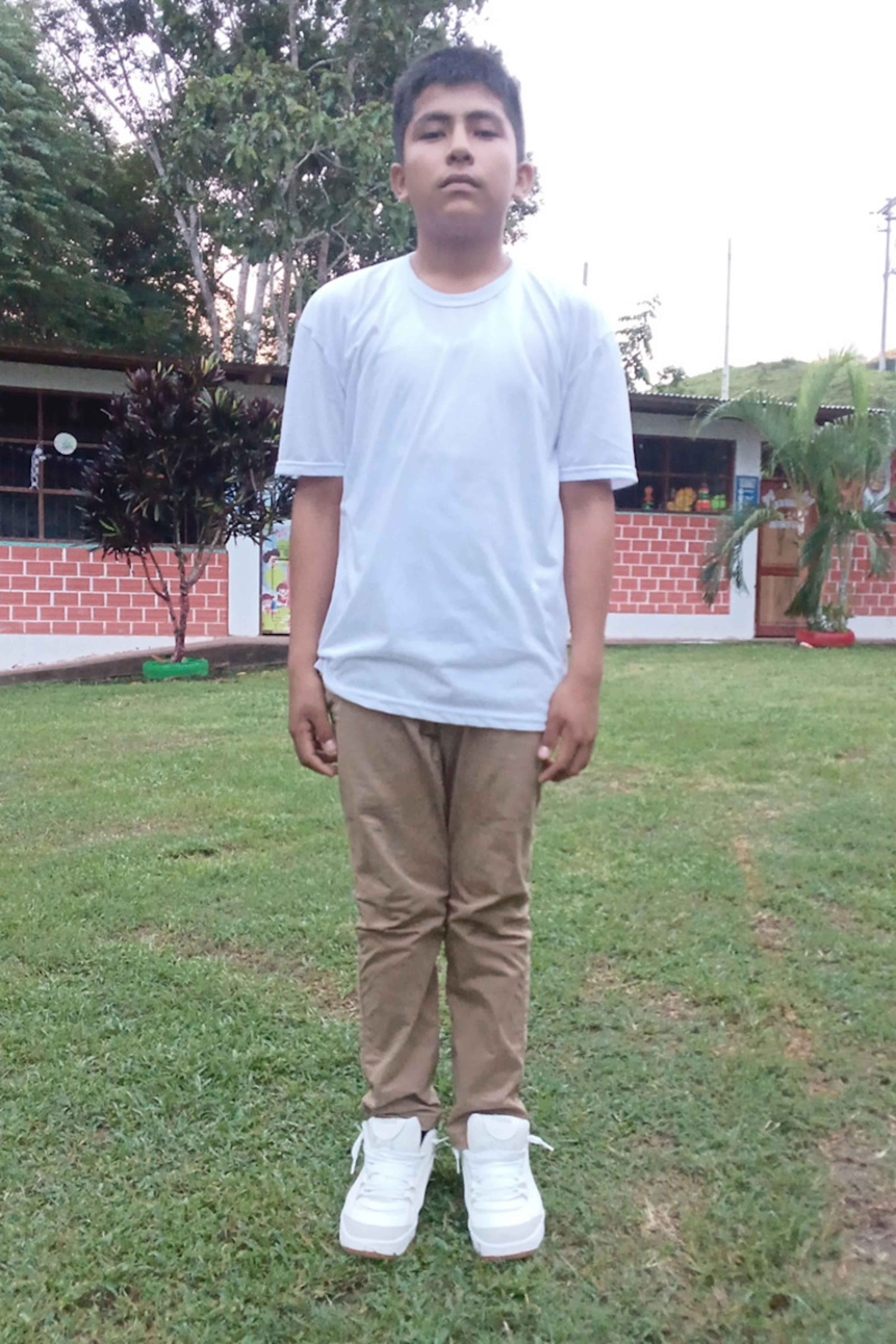 An unsponsored boy named Marc from Peru who has waited 748 days for a sponsor.
