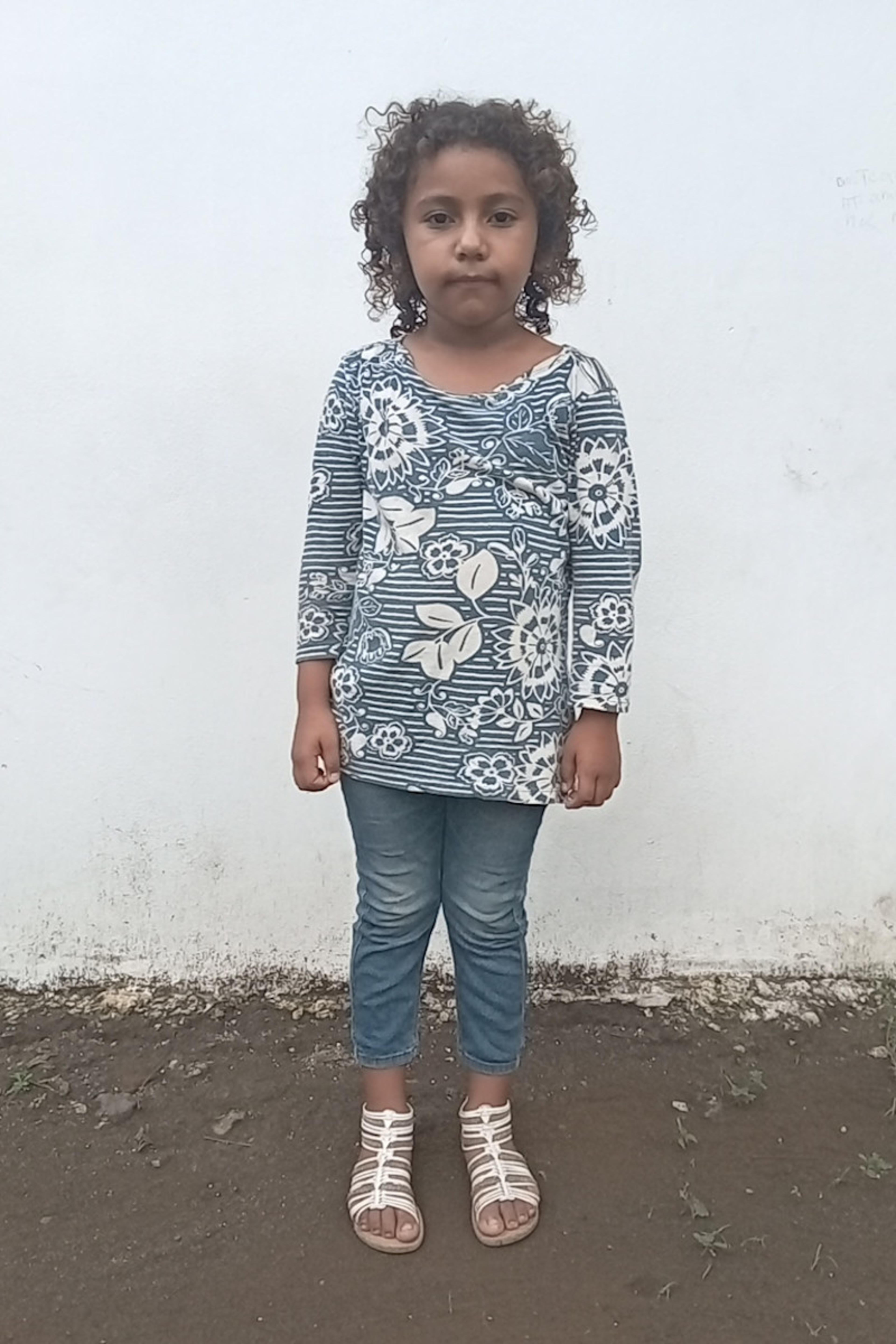 An unsponsored girl named Jennifer from Nicaragua who has waited 470 days for a sponsor.