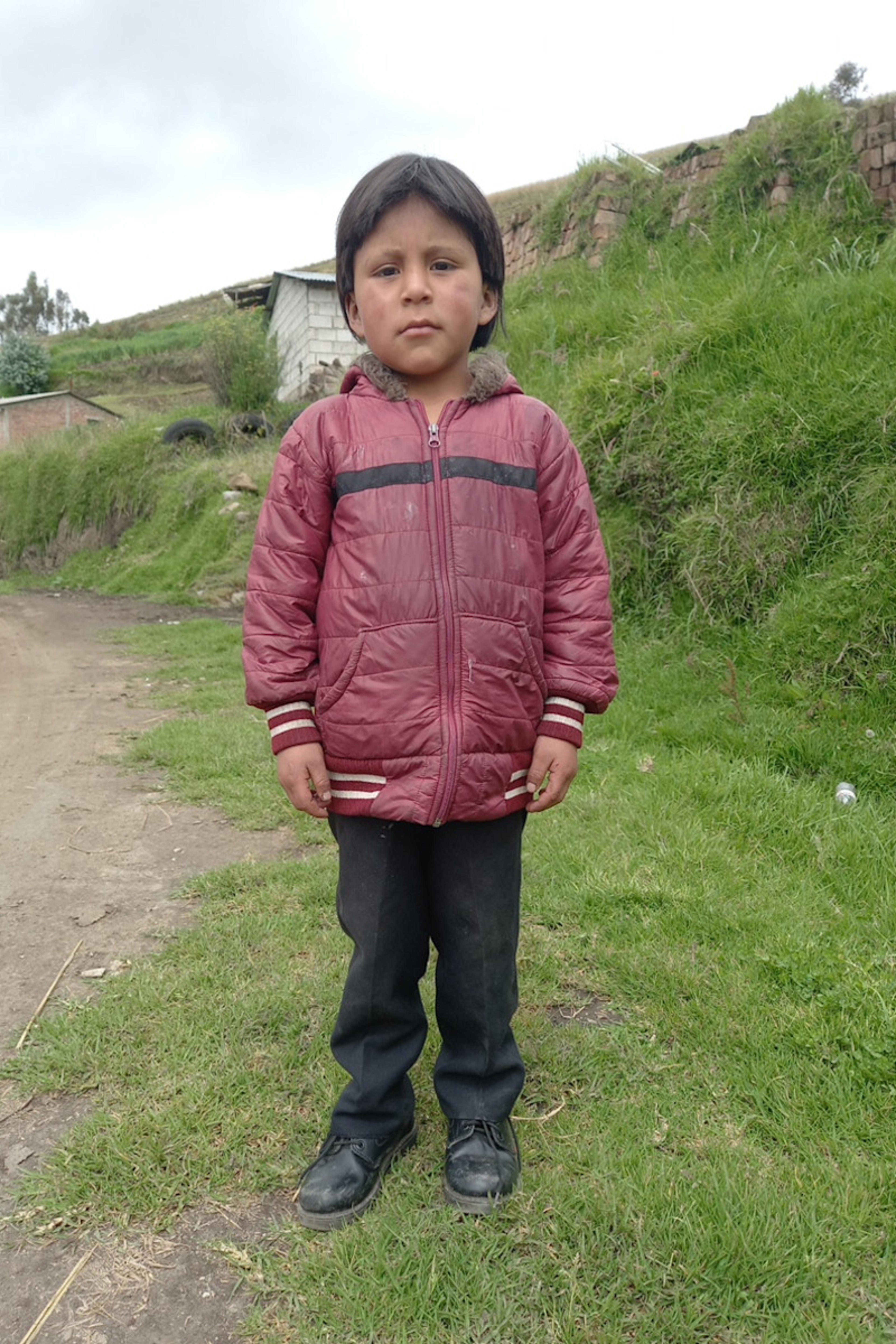 An unsponsored boy named Patricio from Ecuador who has waited 469 days for a sponsor.