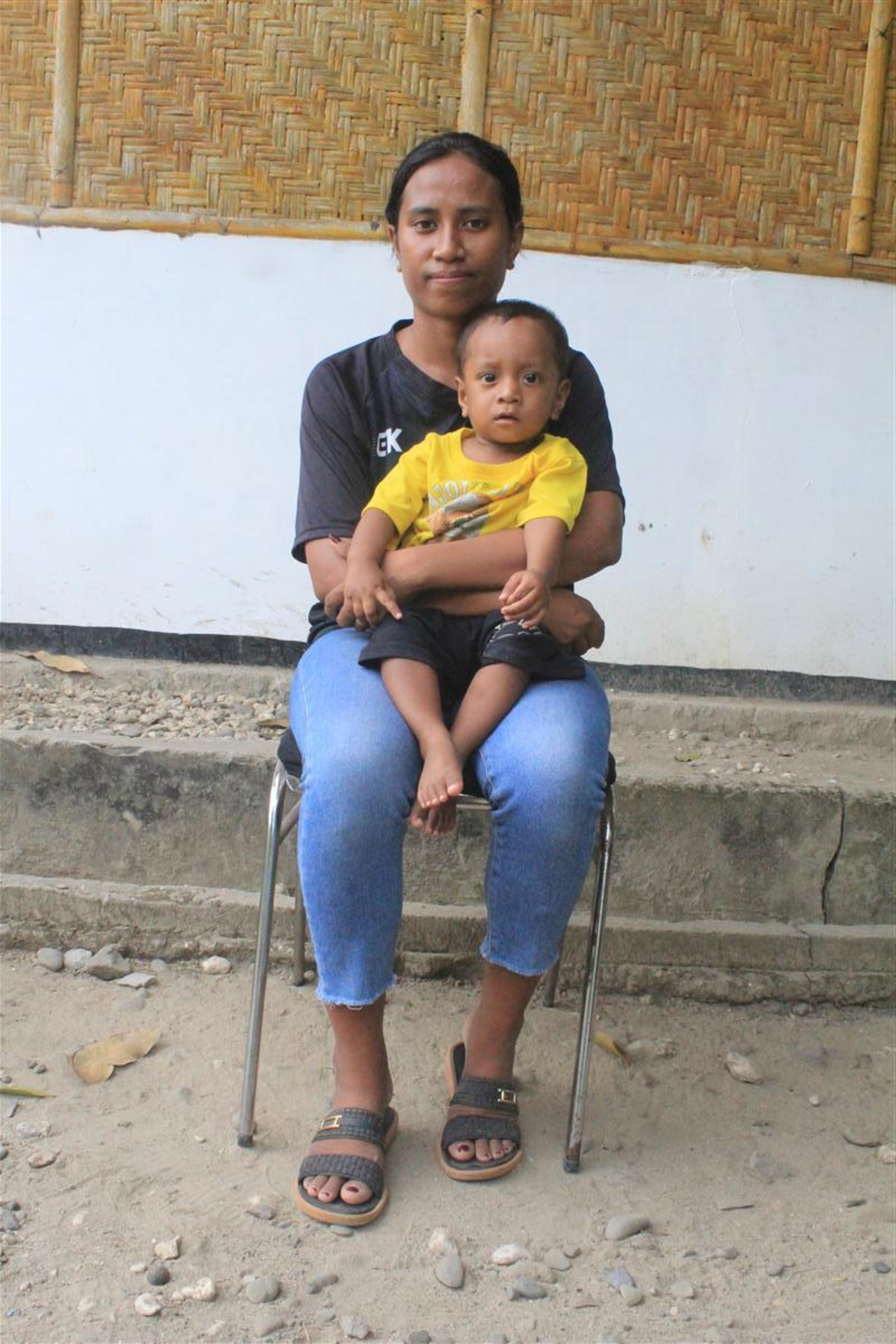 An unsponsored boy named Adam from Indonesia who has waited 437 days for a sponsor.
