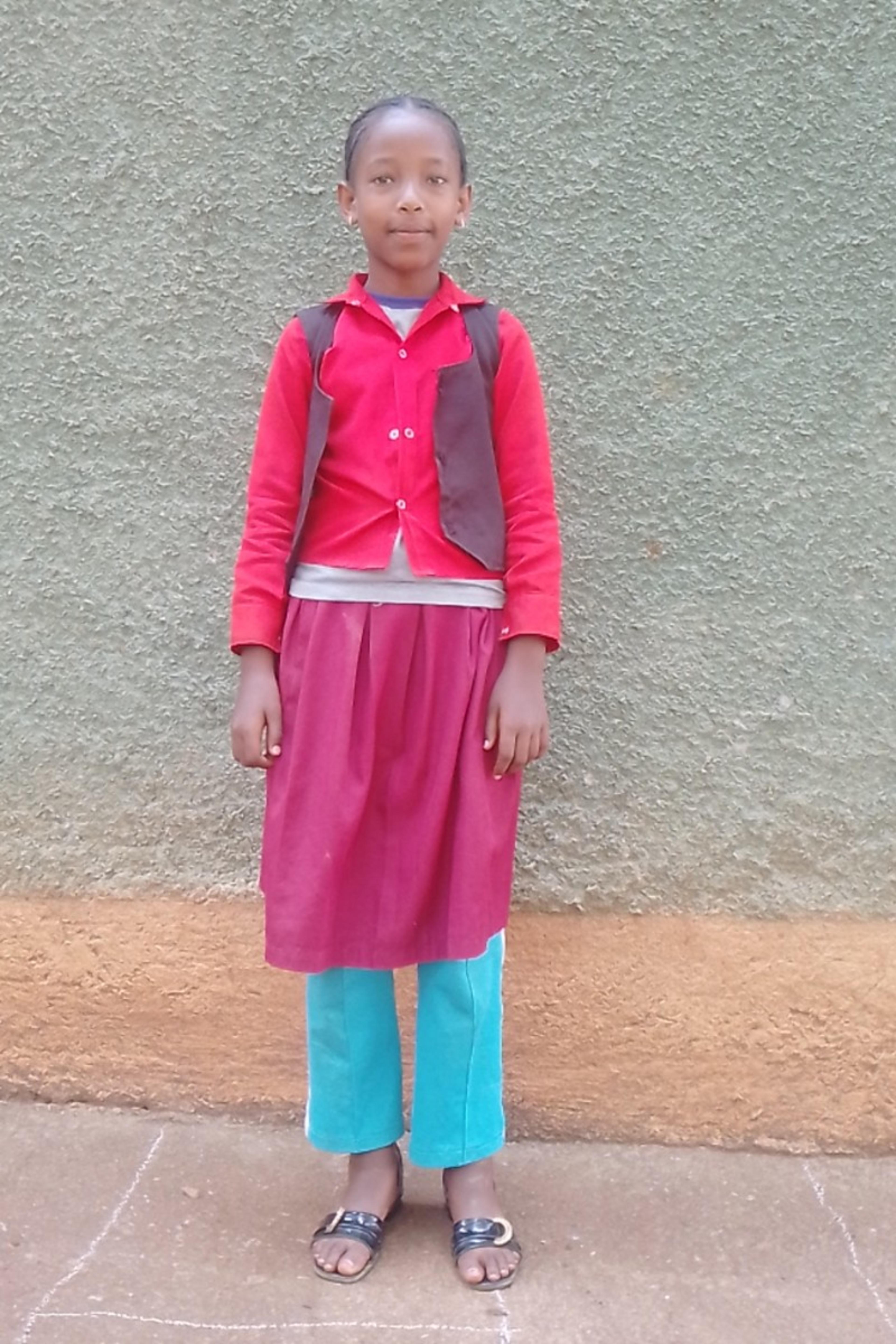 An unsponsored girl named Tiblet from Ethiopia who lives in an AIDS-affected area, is vulnerable to exploitation and has waited 406 days for a sponsor.