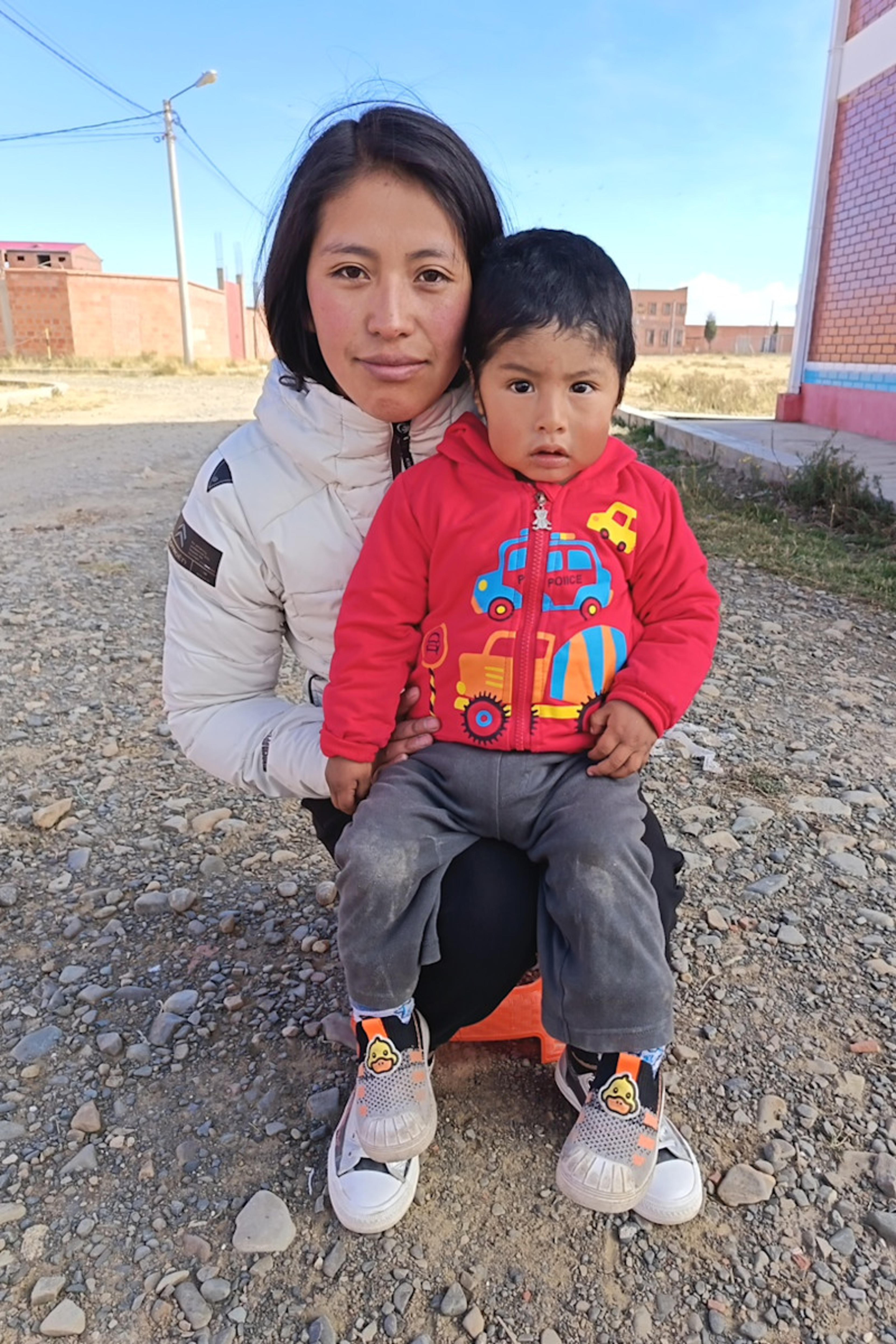 An unsponsored boy named Axel from Bolivia who has waited 466 days for a sponsor.