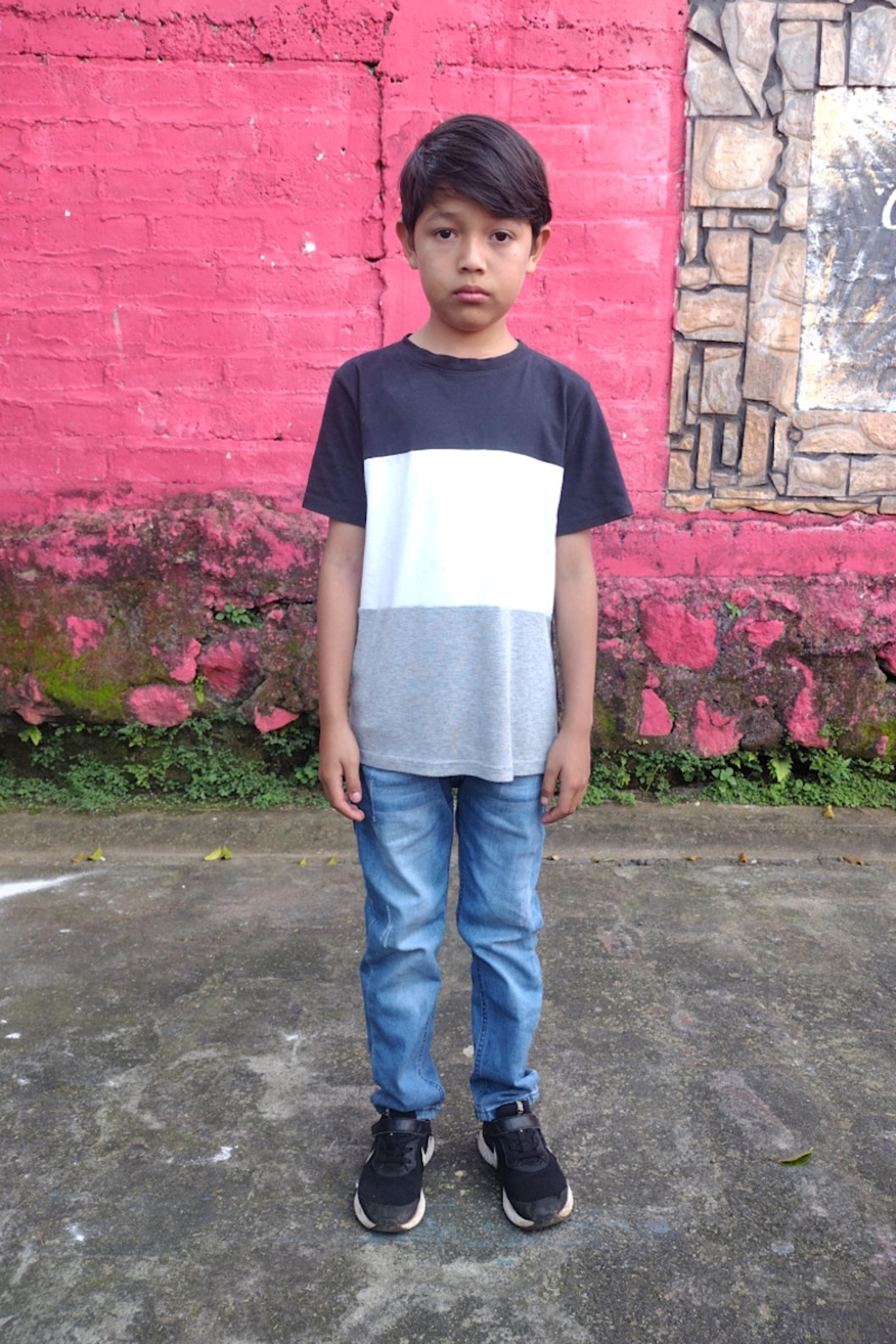 An unsponsored boy named Elvis from El Salvador who has waited 525 days for a sponsor.