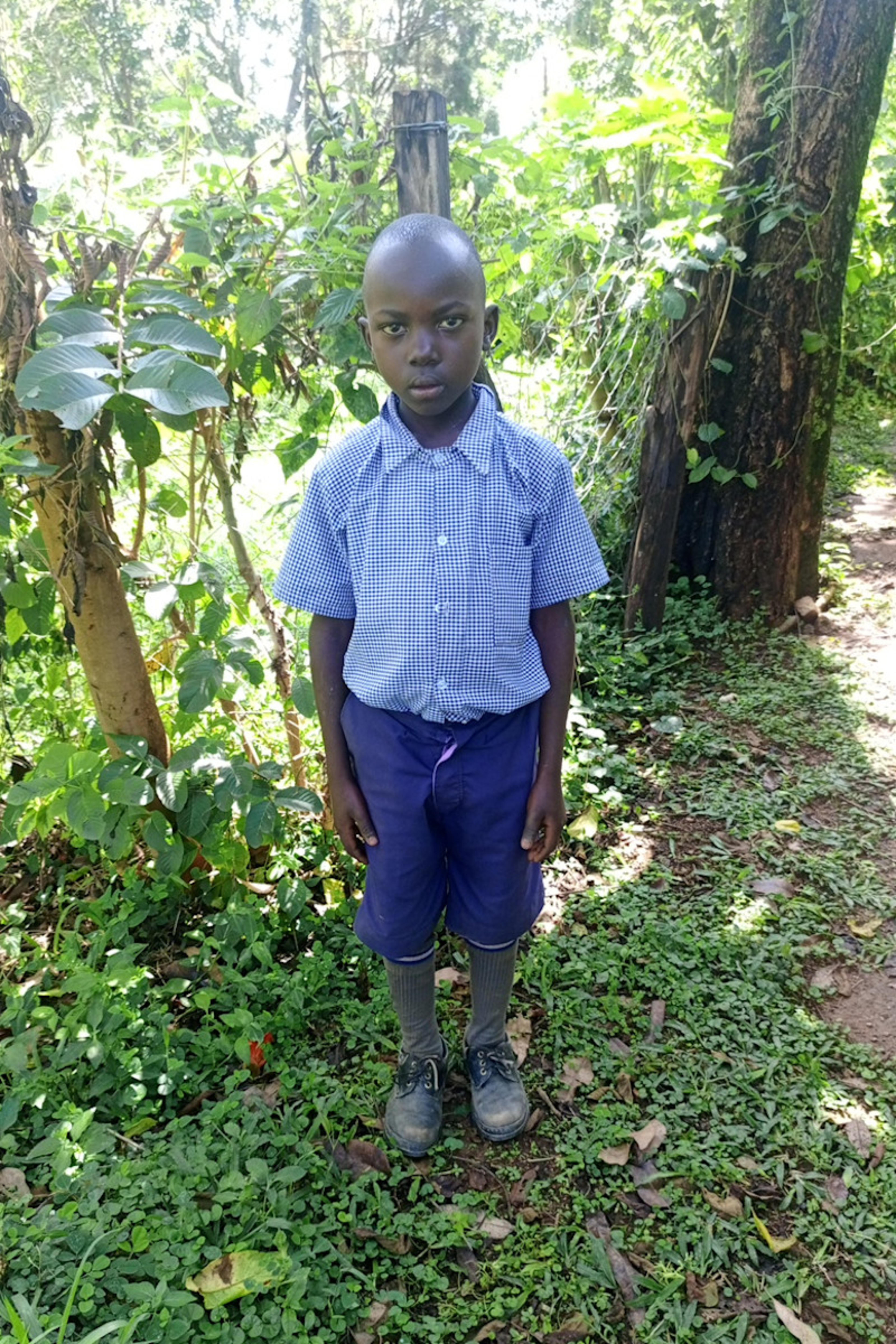 An unsponsored boy named Ernest from Kenya who lives in an AIDS-affected area and has waited 343 days for a sponsor.