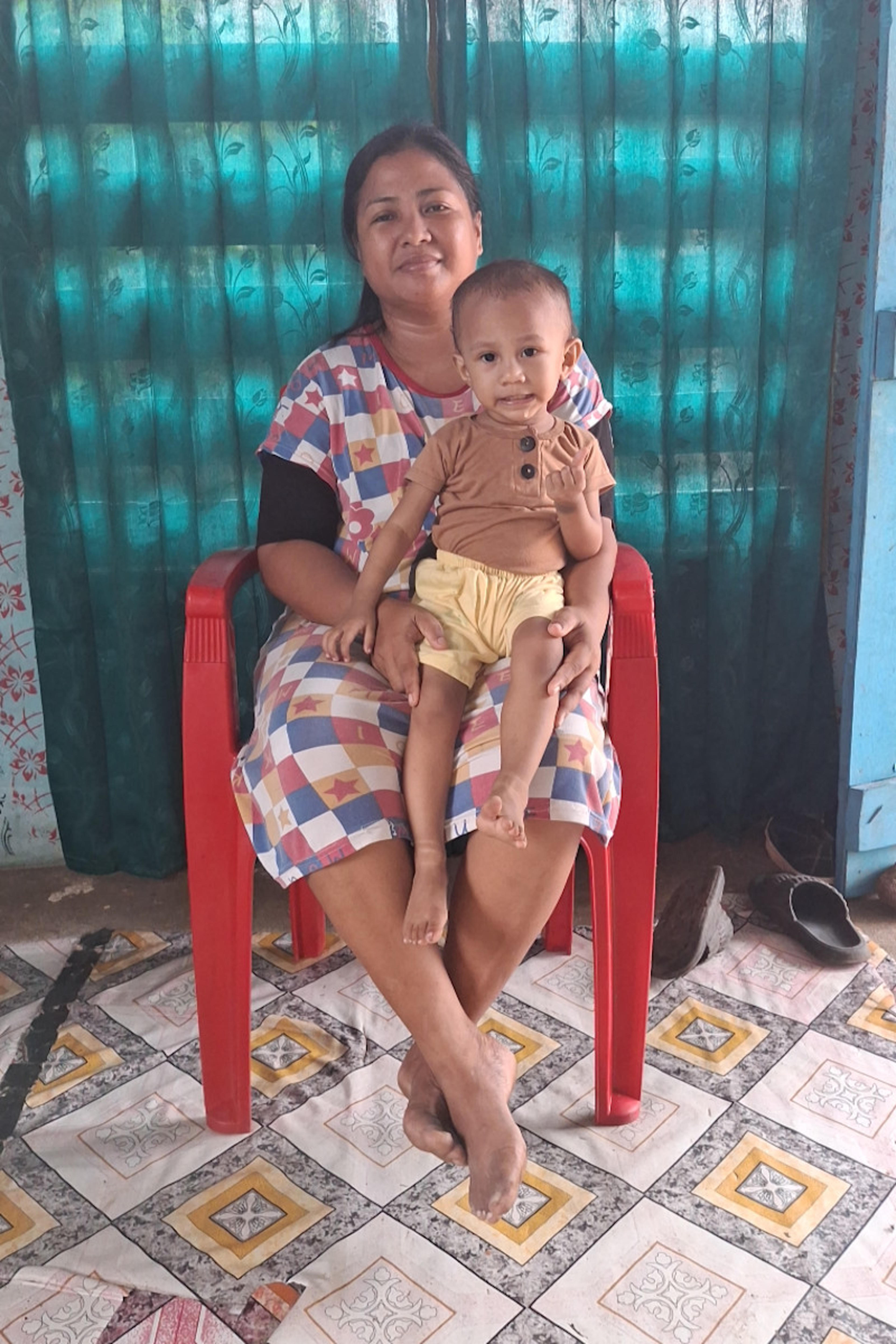 An unsponsored boy named Eliezer from Indonesia who has waited 403 days for a sponsor.