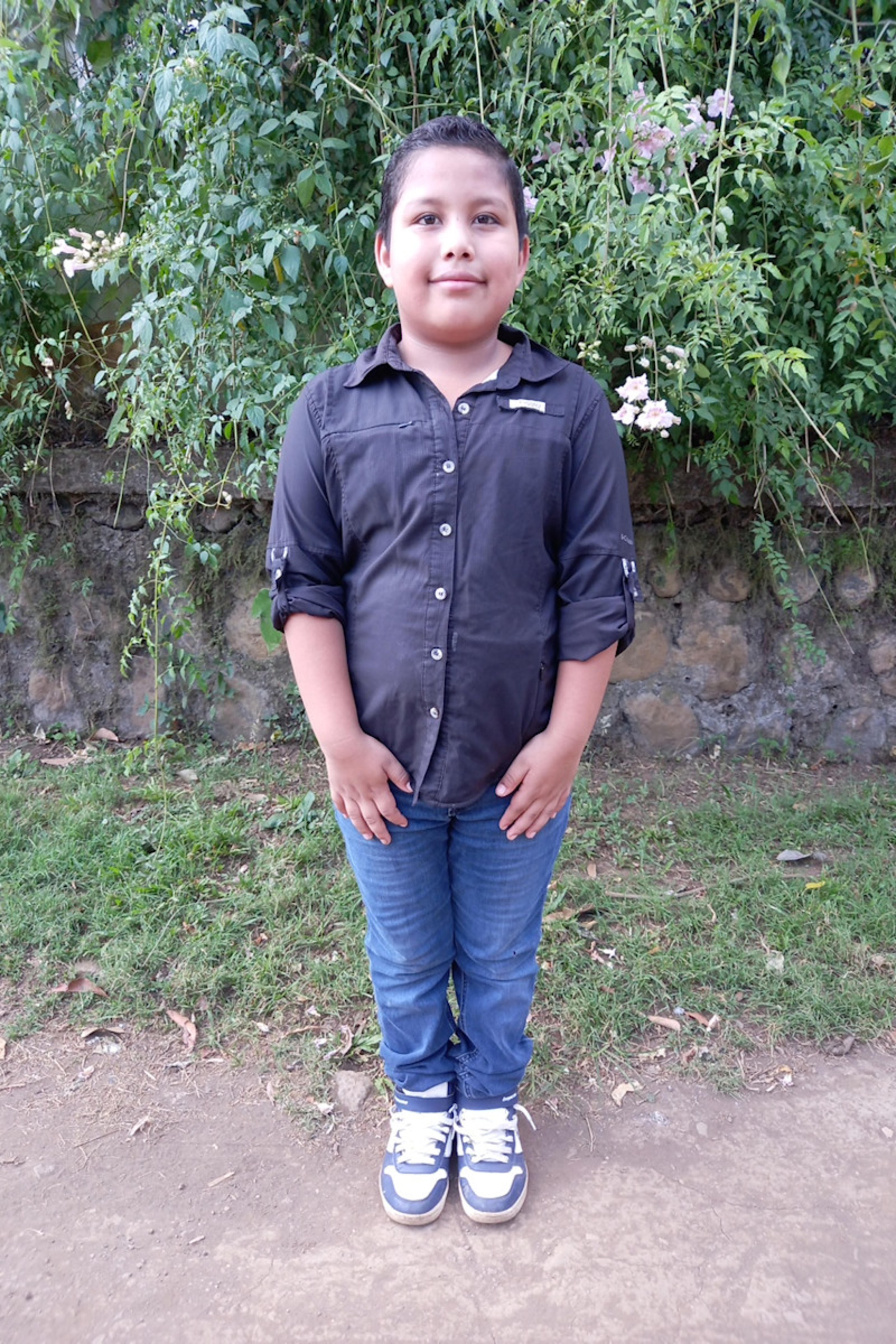 An unsponsored boy named Dominick from El Salvador who has waited 607 days for a sponsor.