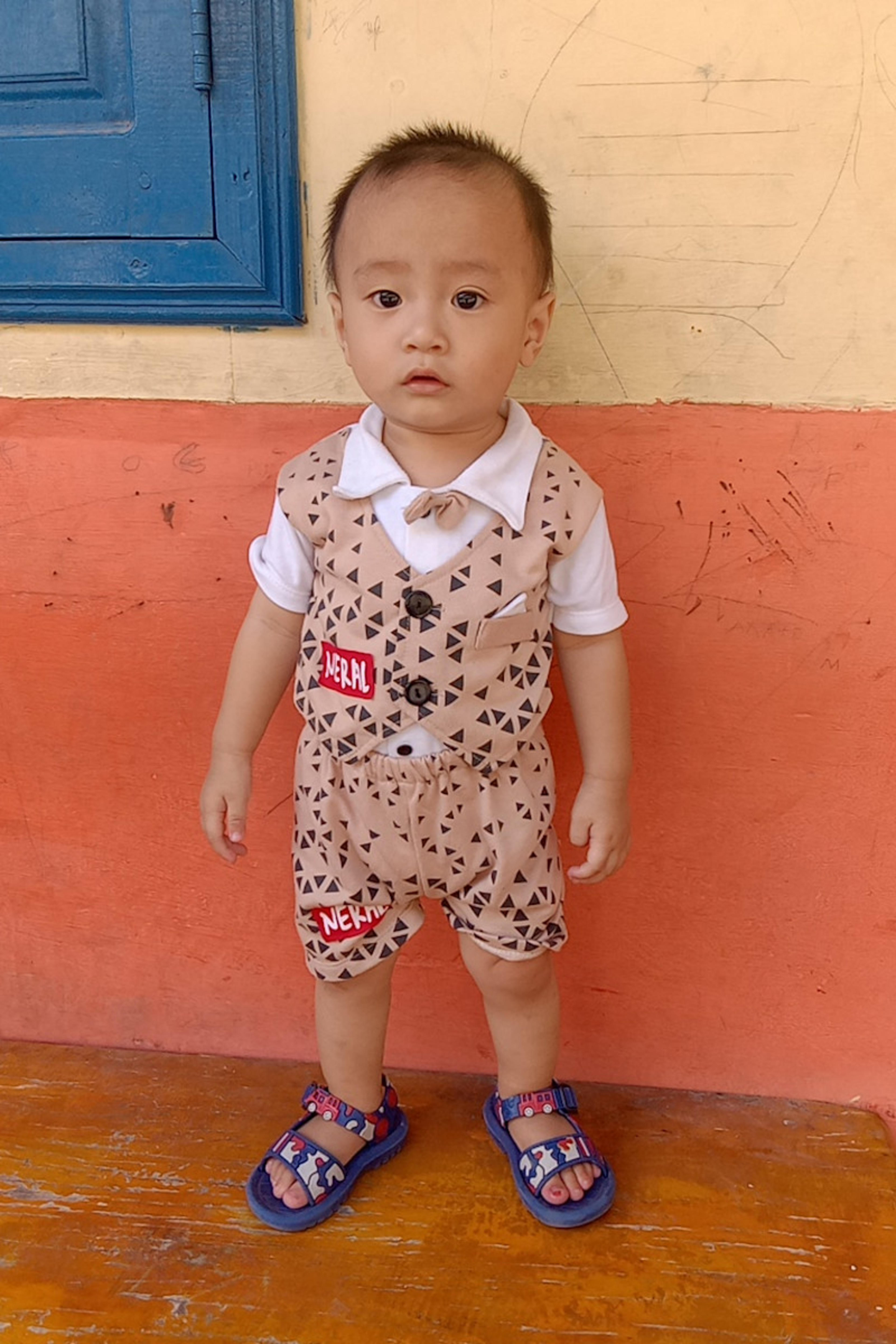 An unsponsored boy named Patrick from Indonesia who has waited 446 days for a sponsor.