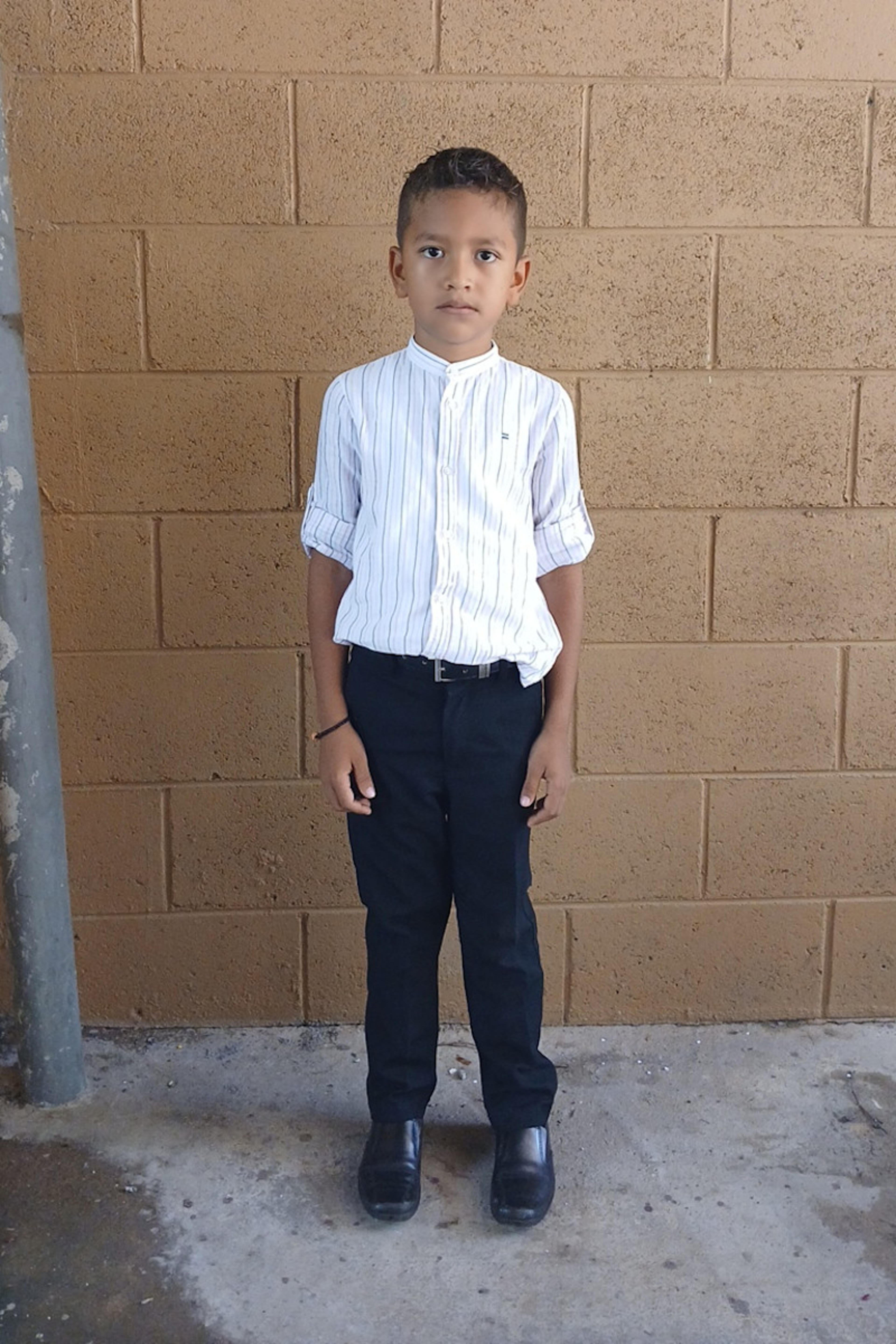An unsponsored boy named Josue from El Salvador who has waited 587 days for a sponsor.