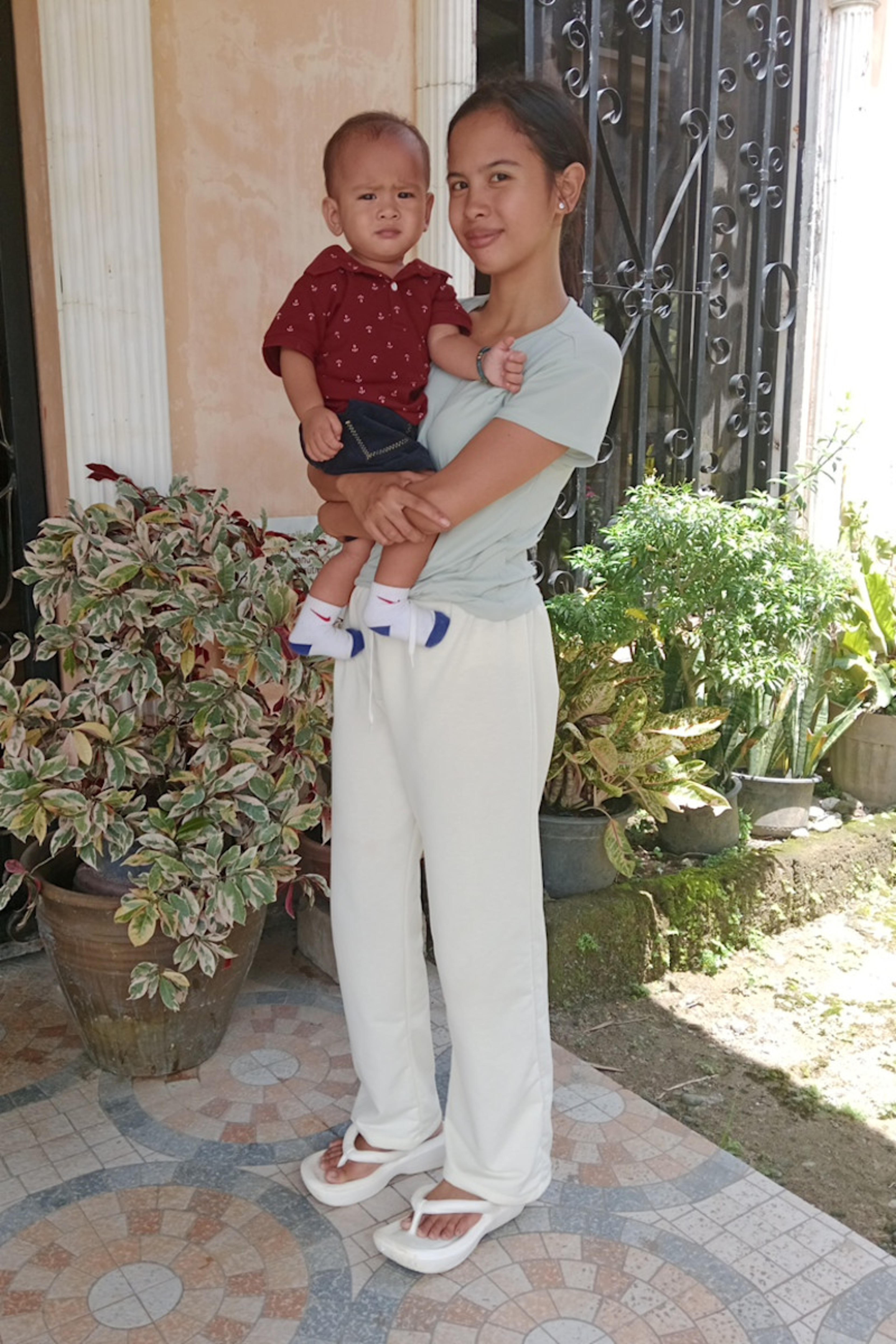 An unsponsored boy named Toto Pam from Philippines who has waited 424 days for a sponsor.