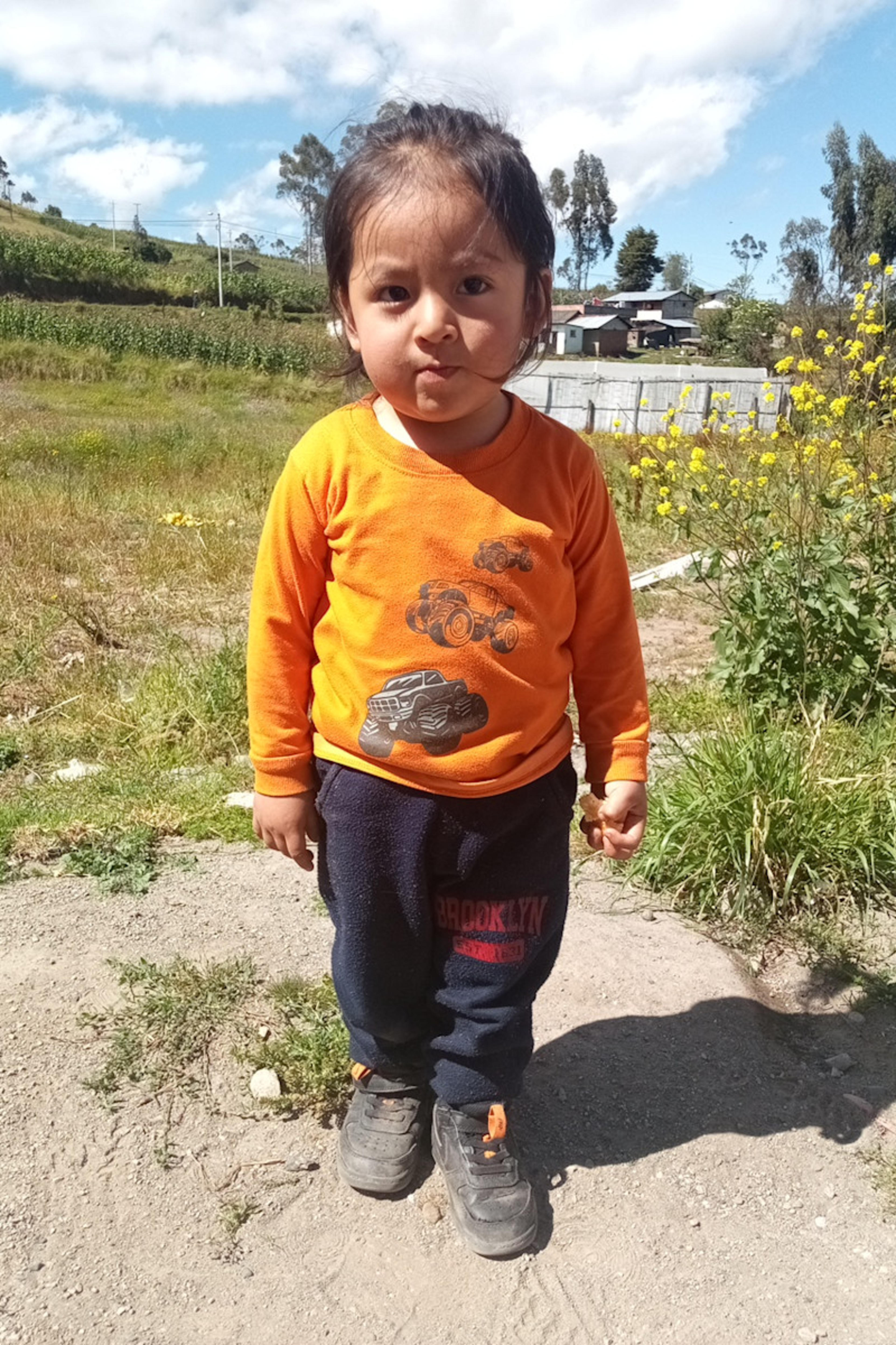 An unsponsored boy named Jean from Ecuador who has waited 390 days for a sponsor.
