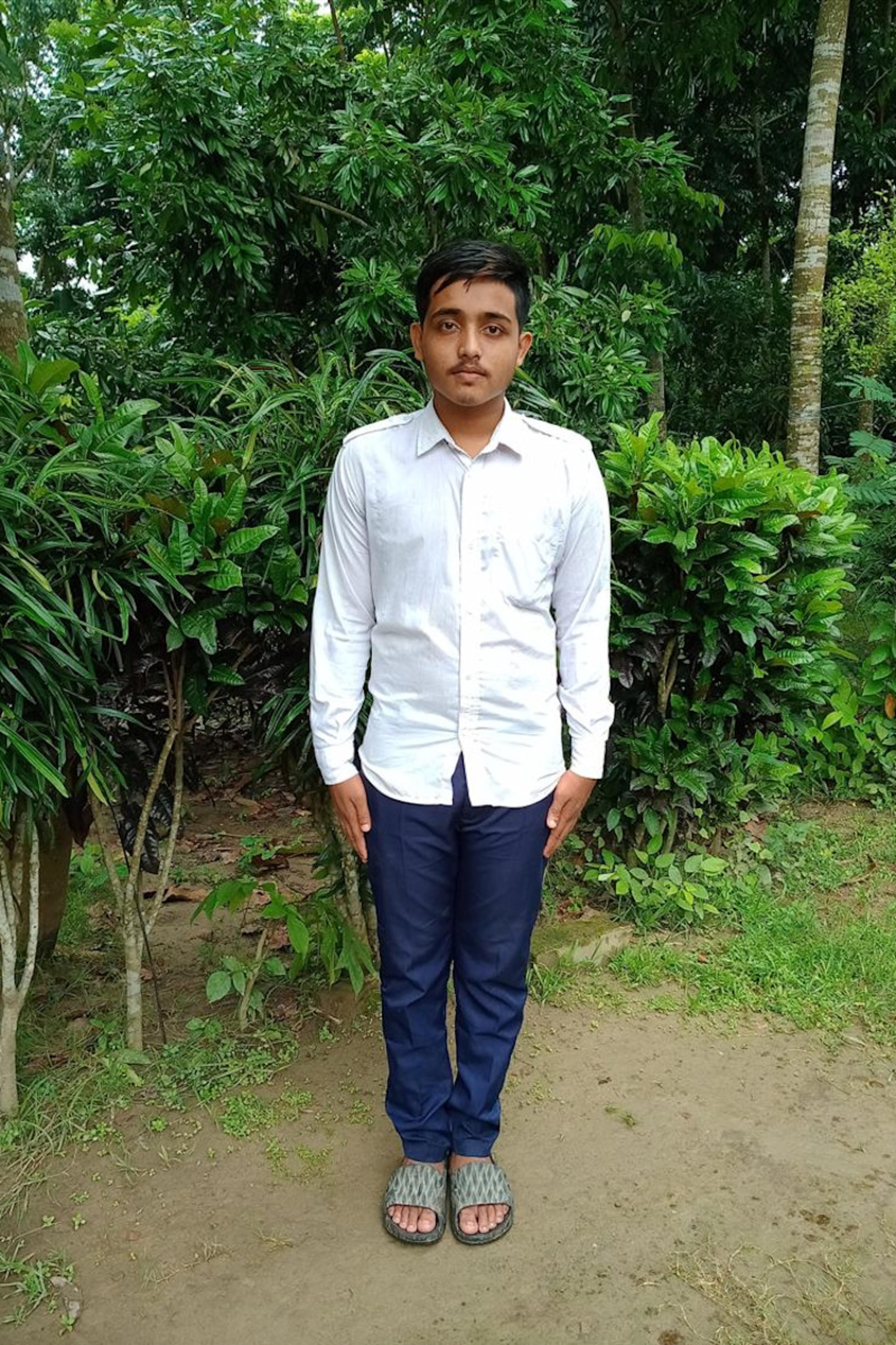 An unsponsored boy named Joy from Bangladesh who is vulnerable to exploitation and has waited 553 days for a sponsor.