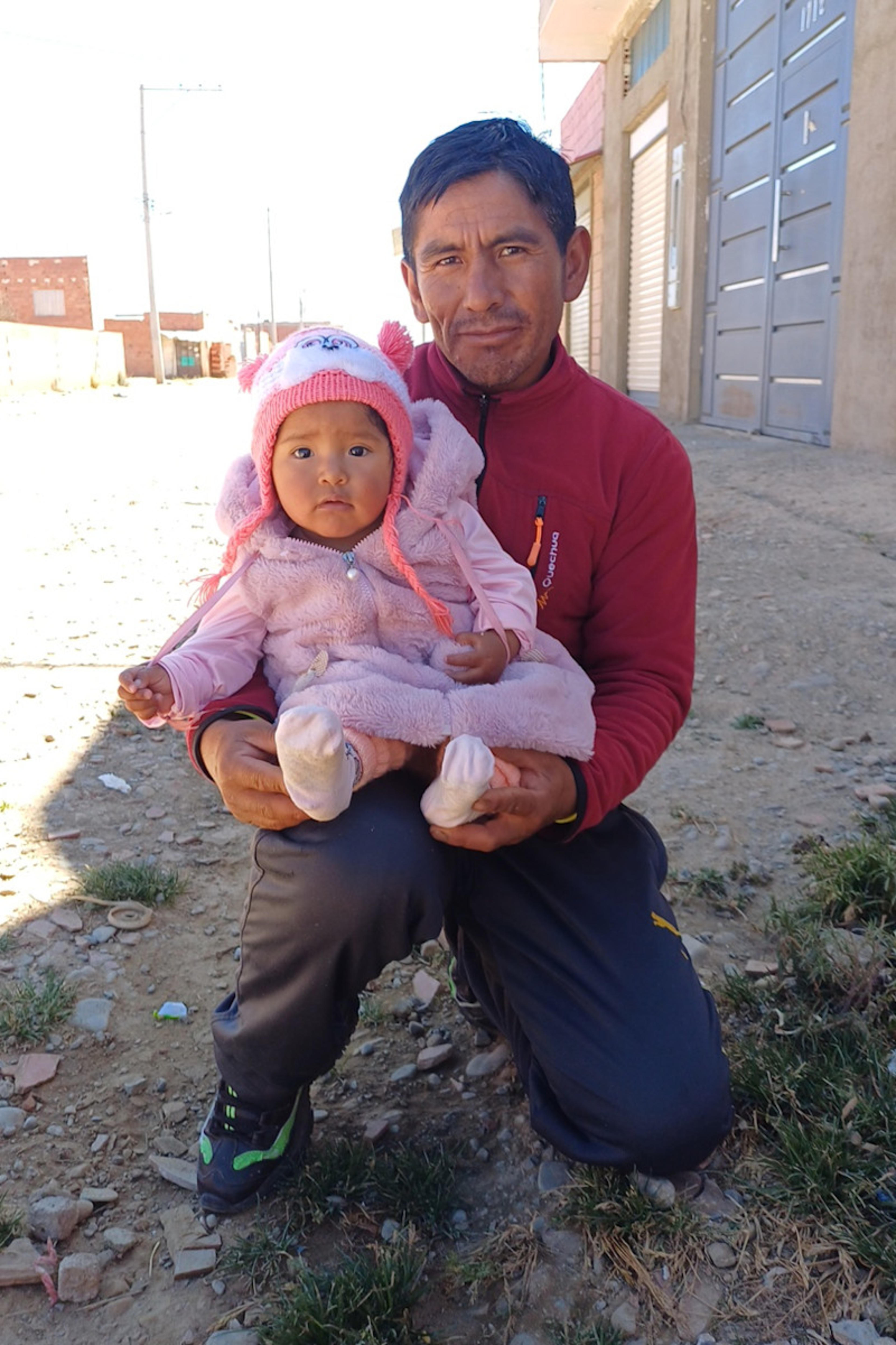 An unsponsored girl named Kenia from Bolivia who has waited 392 days for a sponsor.