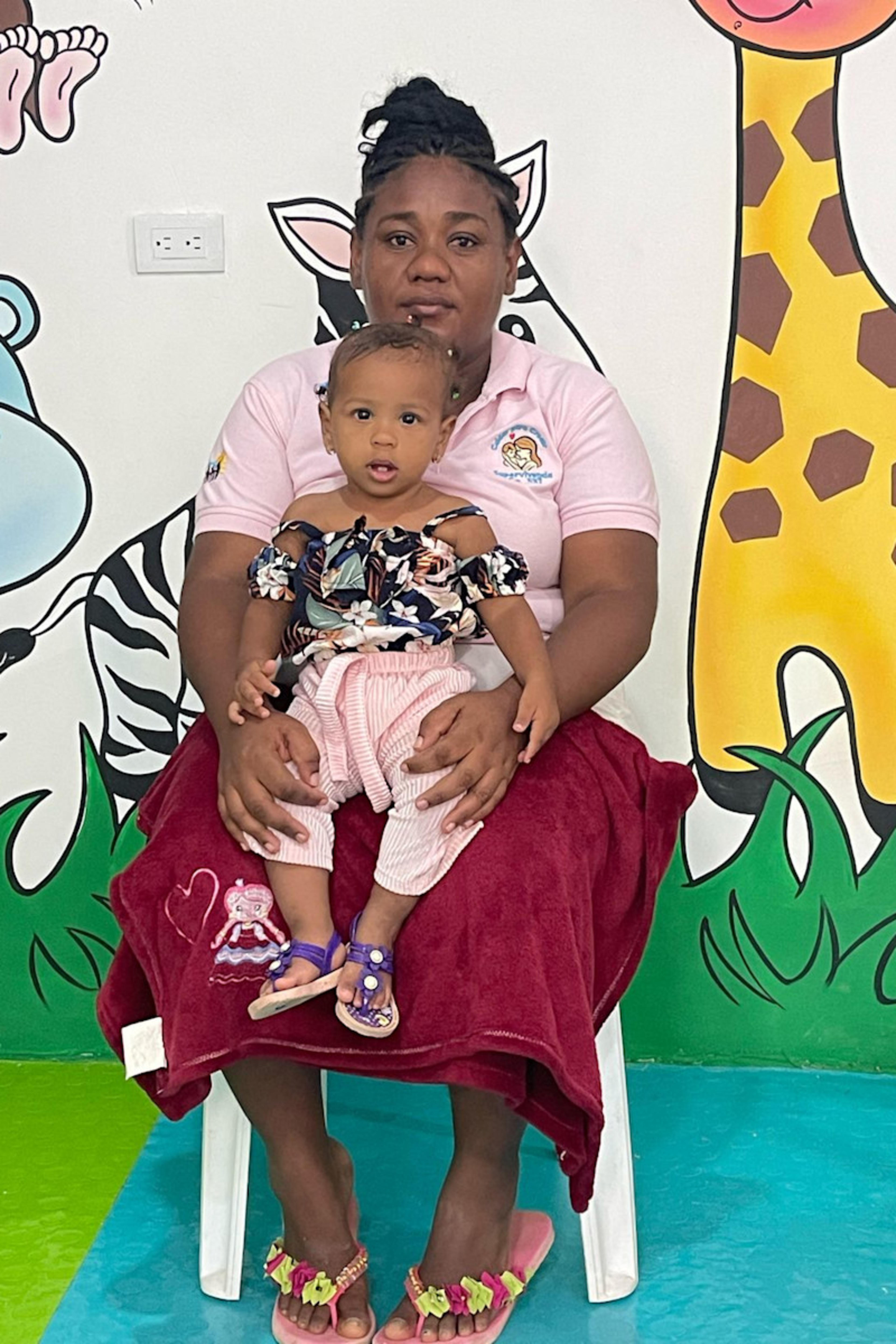 An unsponsored girl named Andrea from Colombia who has waited 432 days for a sponsor.