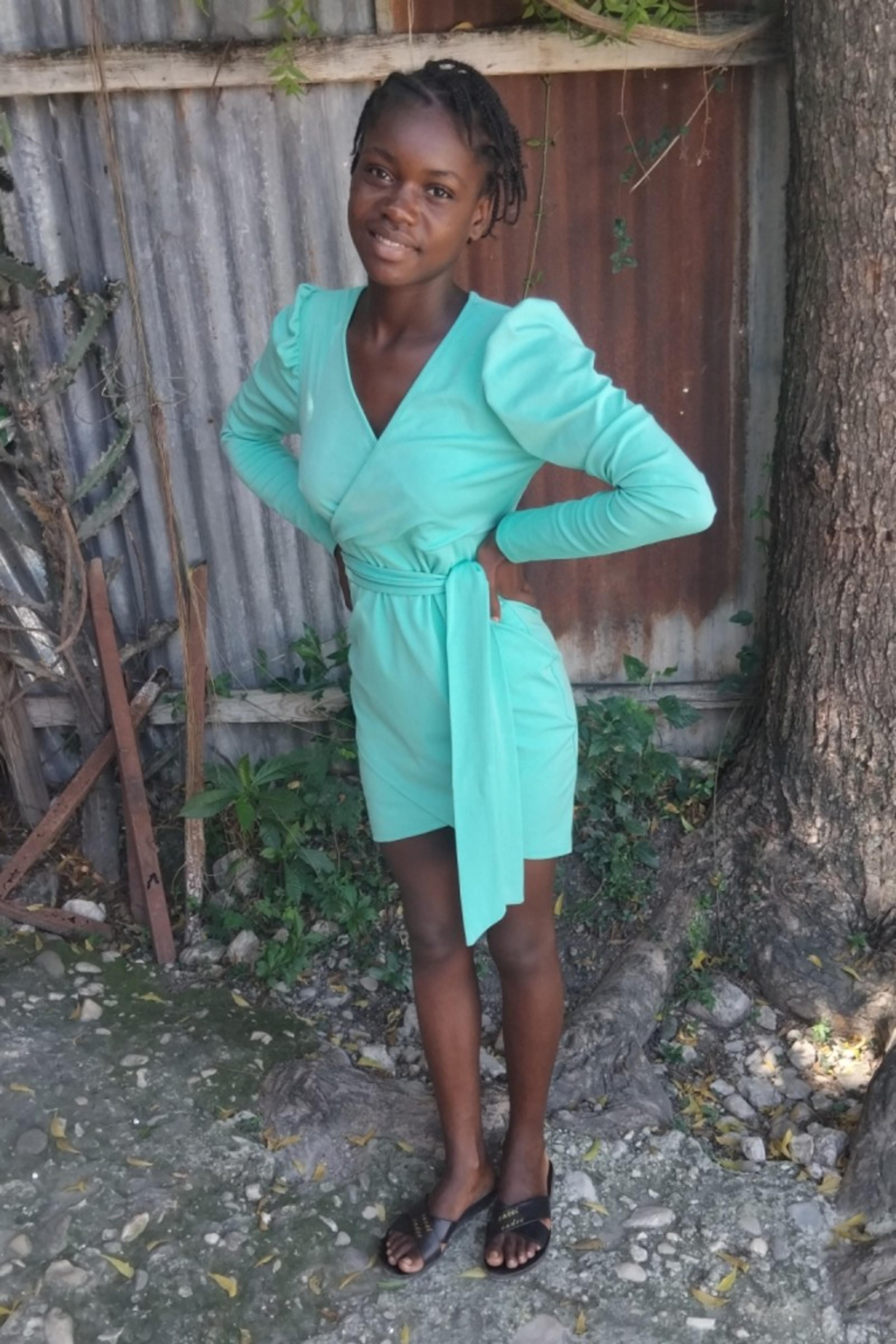 An unsponsored girl named Biwancey from Haiti who is vulnerable to exploitation and has waited 130 days for a sponsor.
