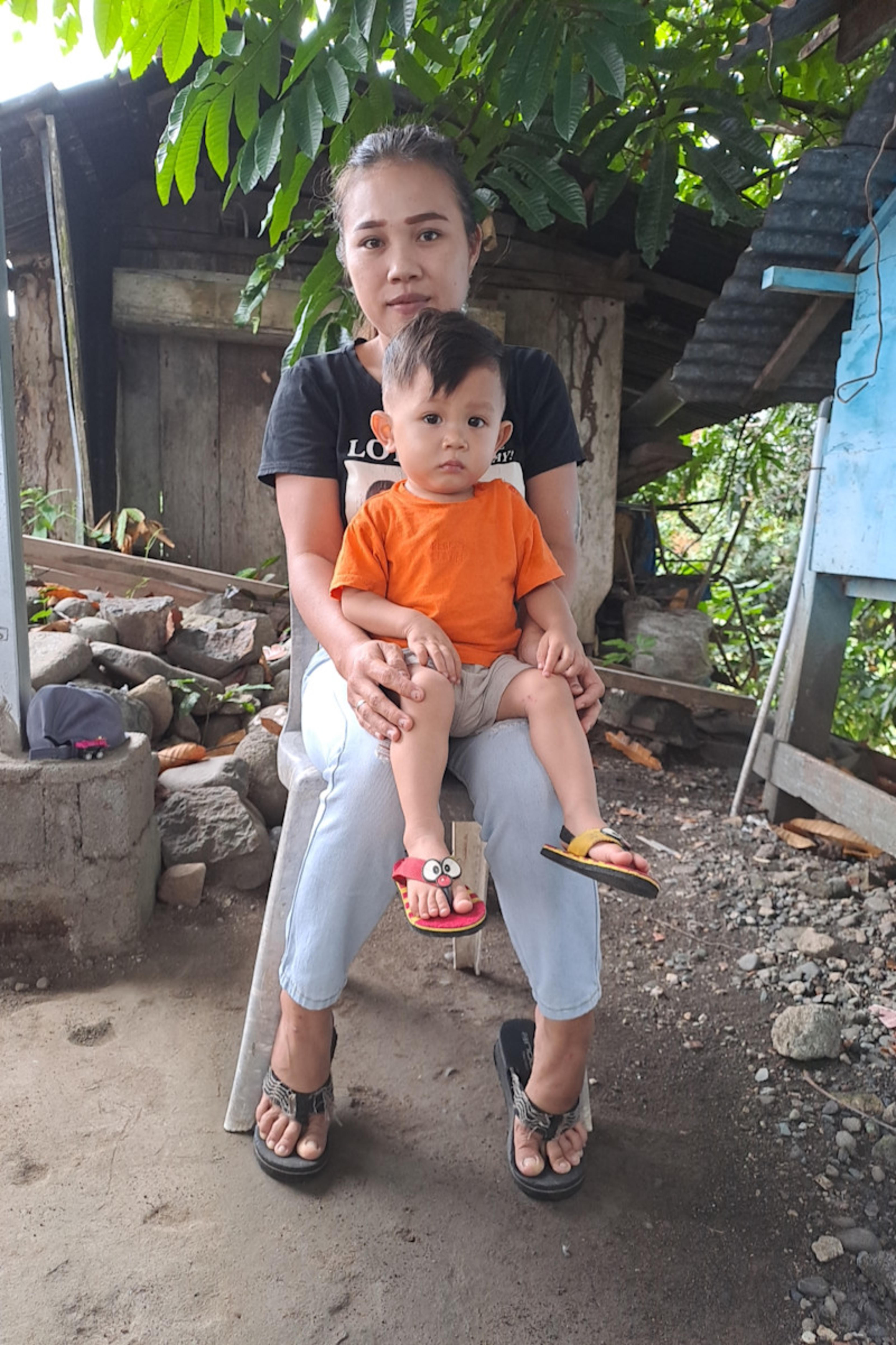 An unsponsored boy named Cleo from Indonesia who has waited 391 days for a sponsor.