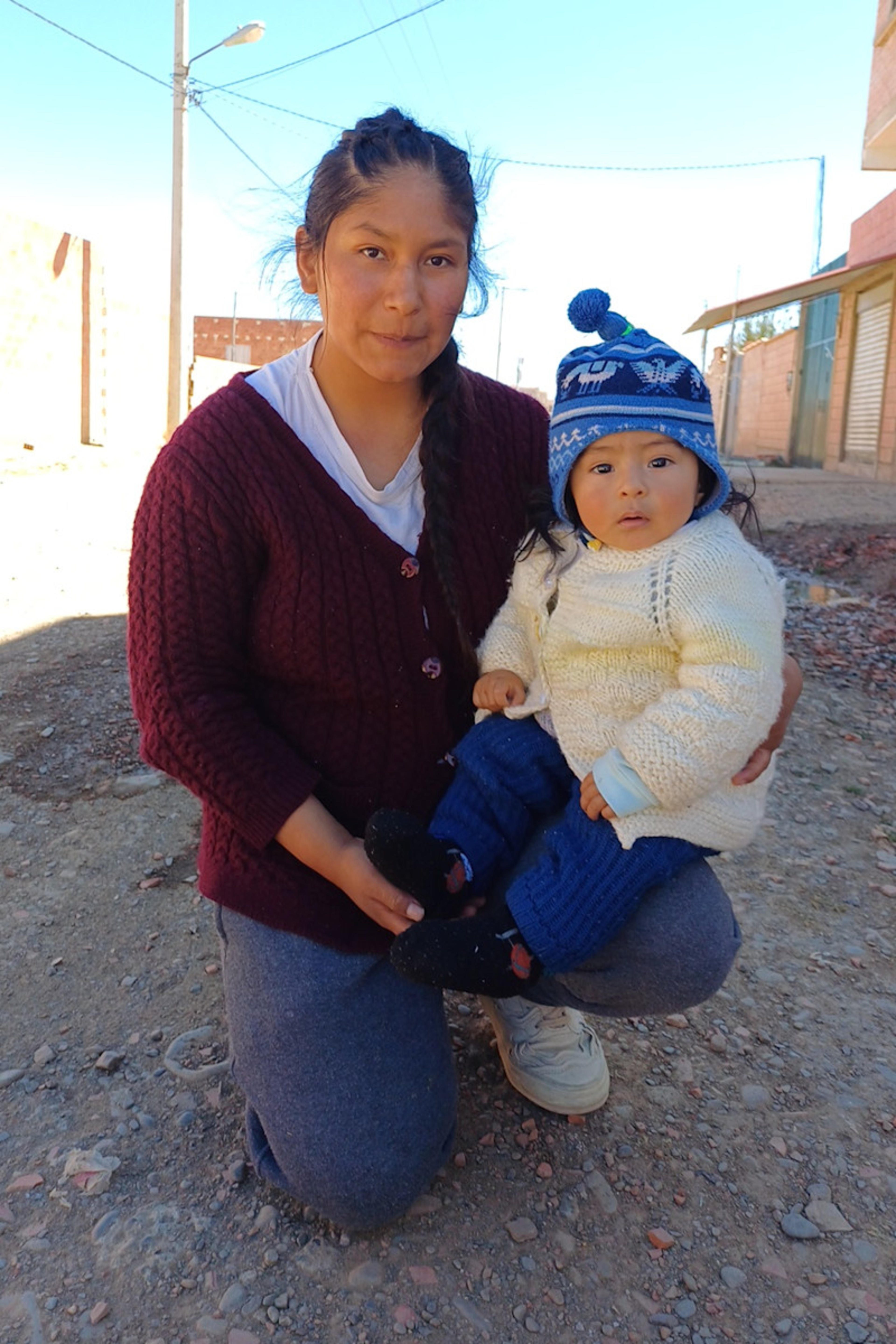 An unsponsored boy named Mateo Samuel from Bolivia who has waited 414 days for a sponsor.