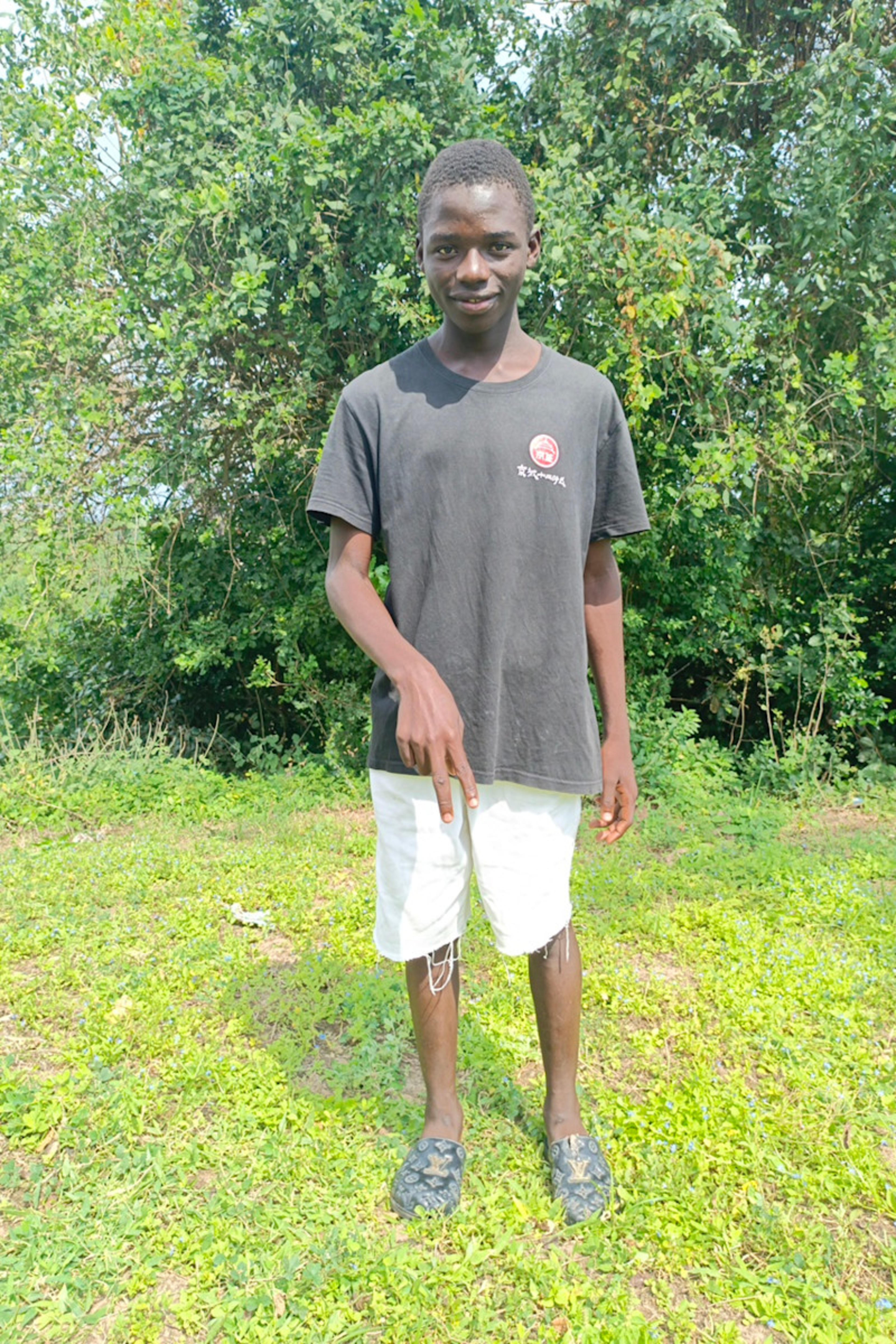 An unsponsored boy named John from Kenya who lives in an AIDS-affected area and has waited 293 days for a sponsor.
