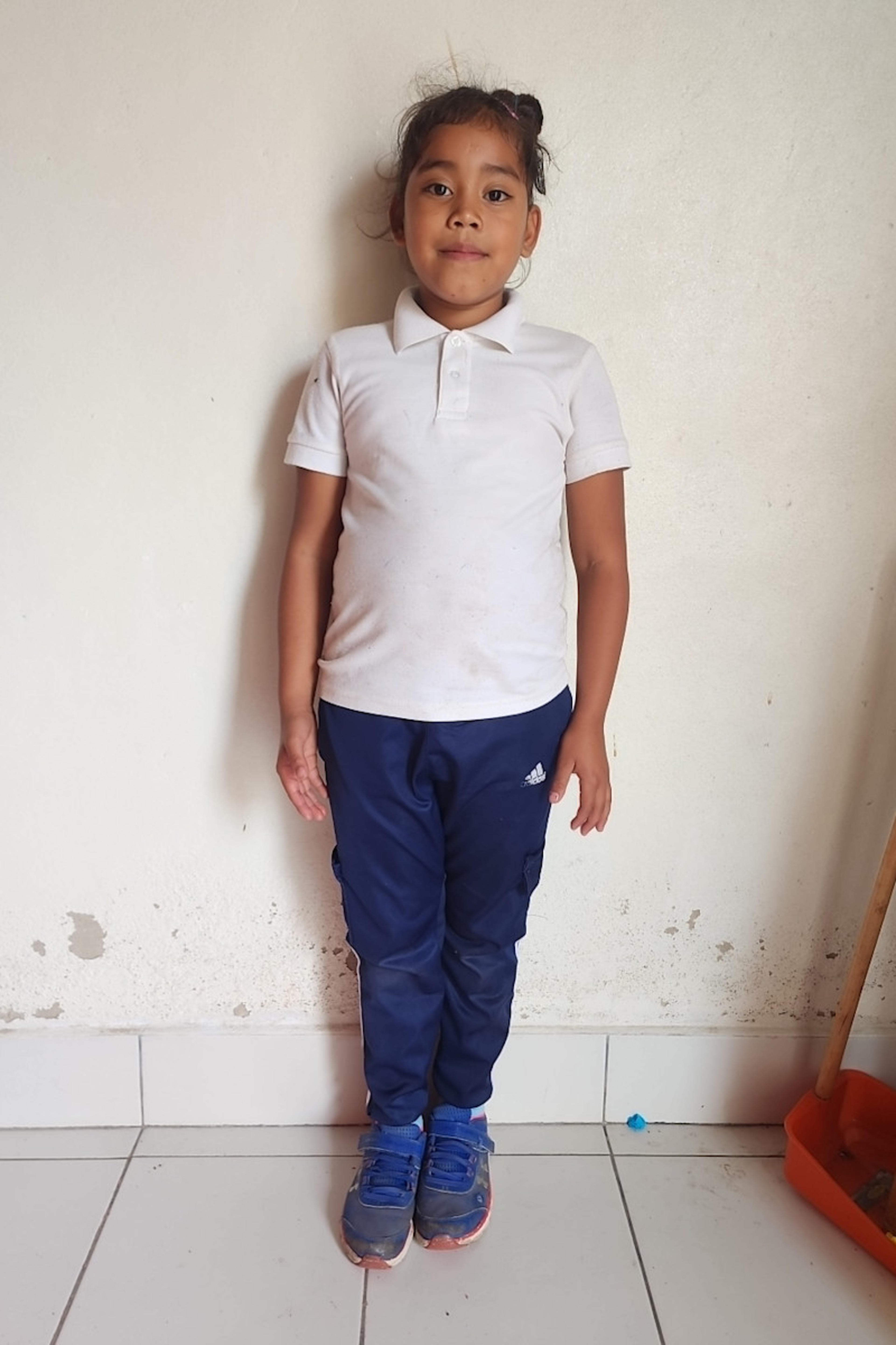 An unsponsored girl named Guadalupe from Nicaragua who has waited 682 days for a sponsor.