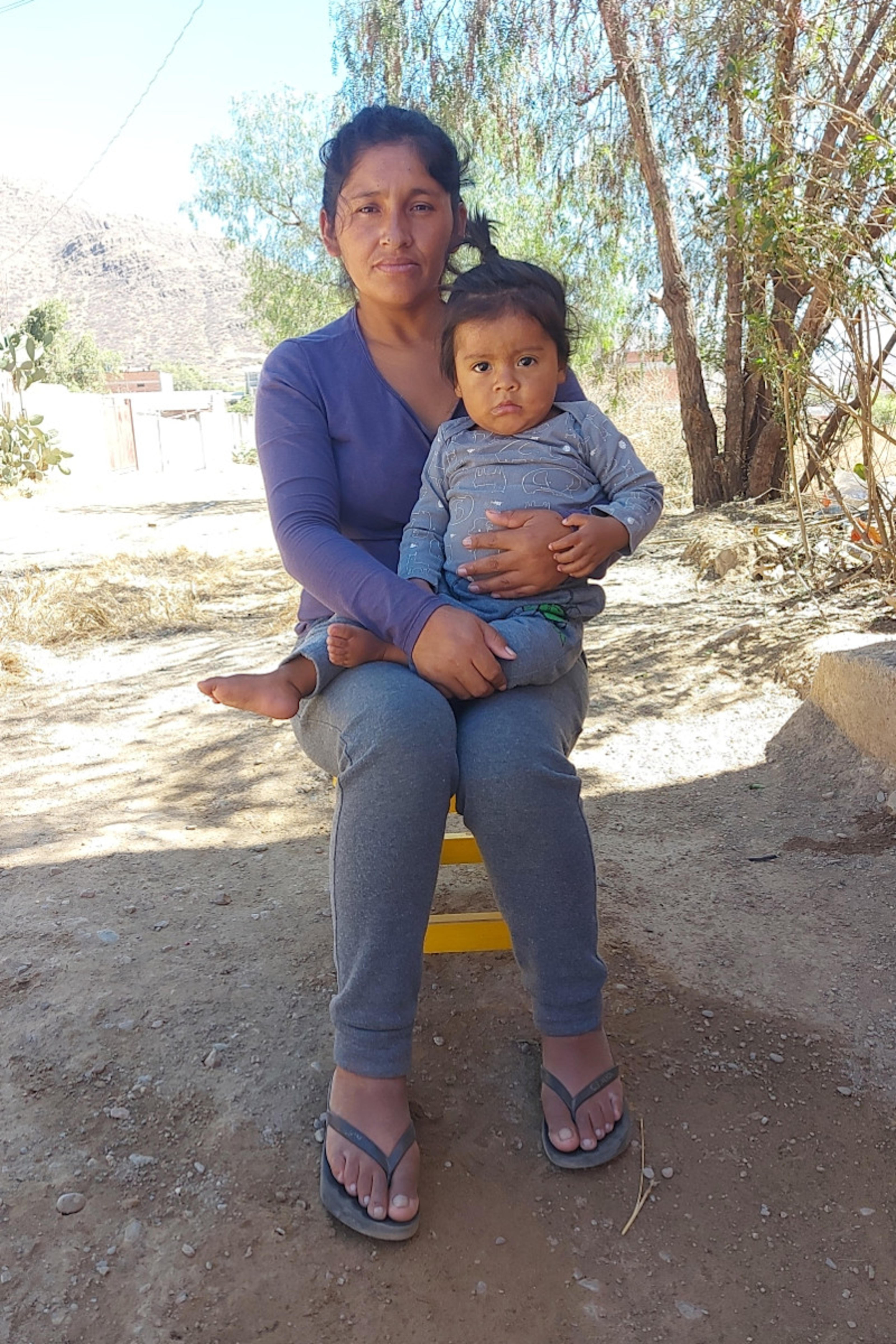 An unsponsored boy named Samir from Bolivia who has waited 412 days for a sponsor.