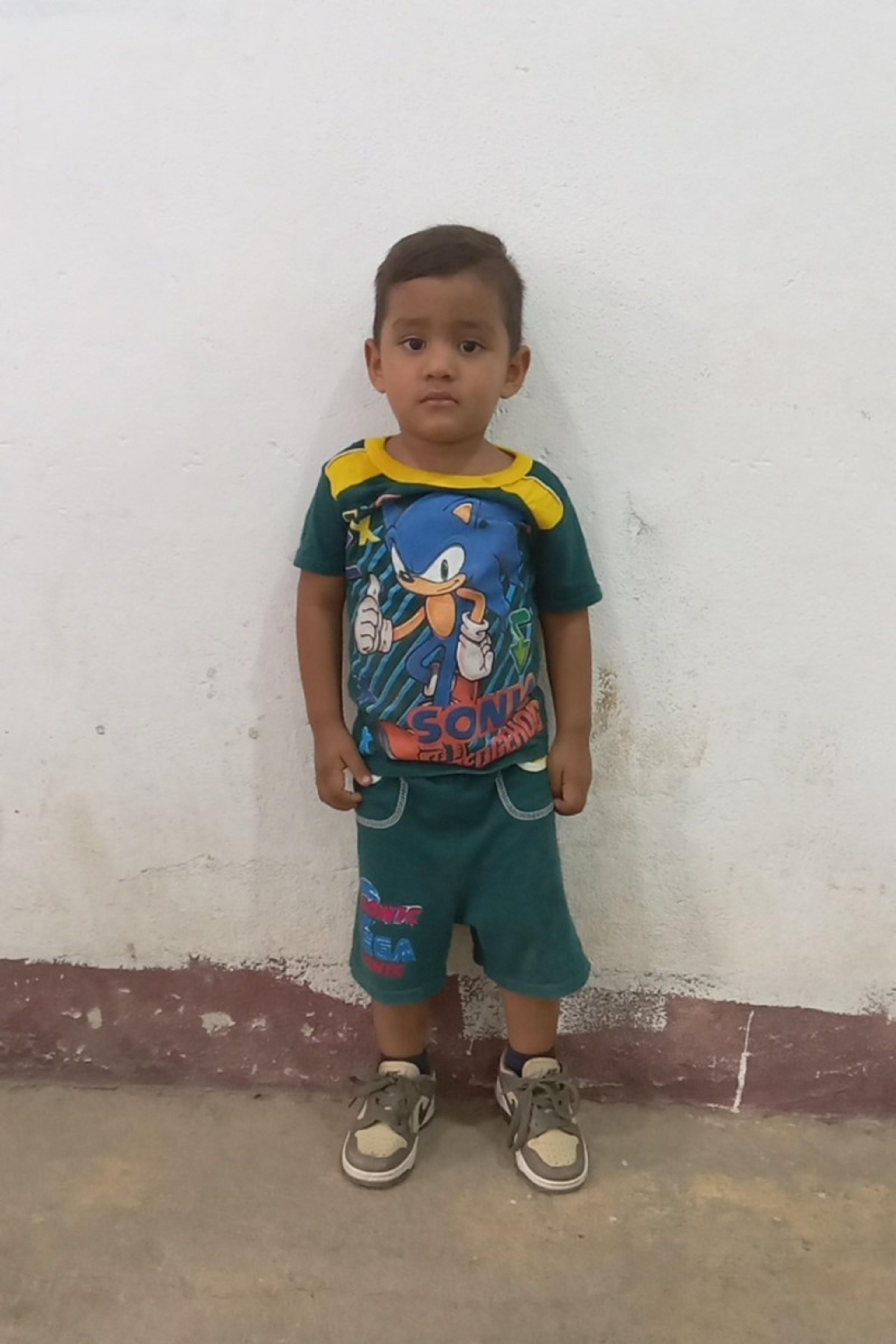 An unsponsored boy named Dilan from Nicaragua who has waited 983 days for a sponsor.
