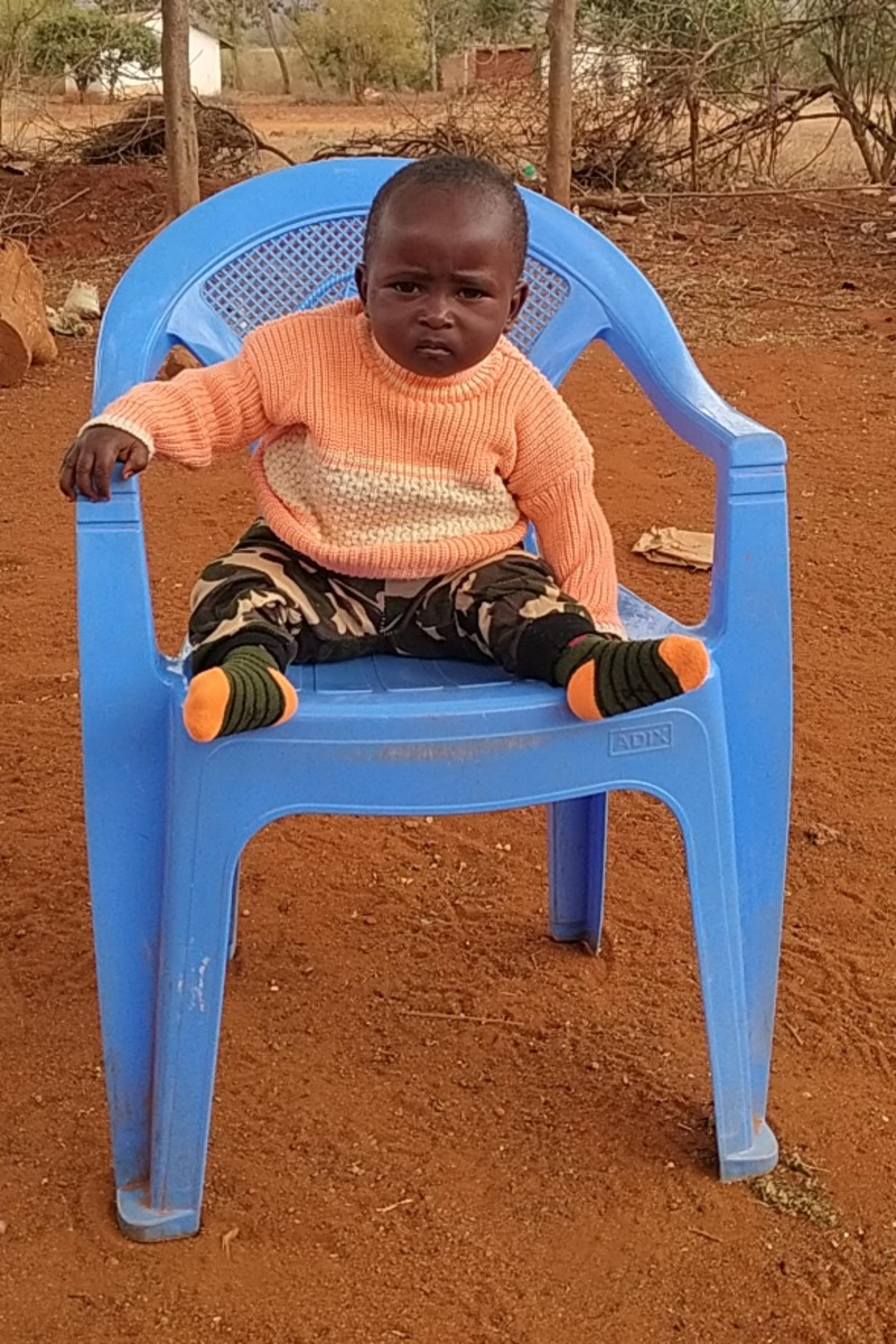 An unsponsored girl named Muthembwa from Kenya who lives in an AIDS-affected area and has waited 385 days for a sponsor.