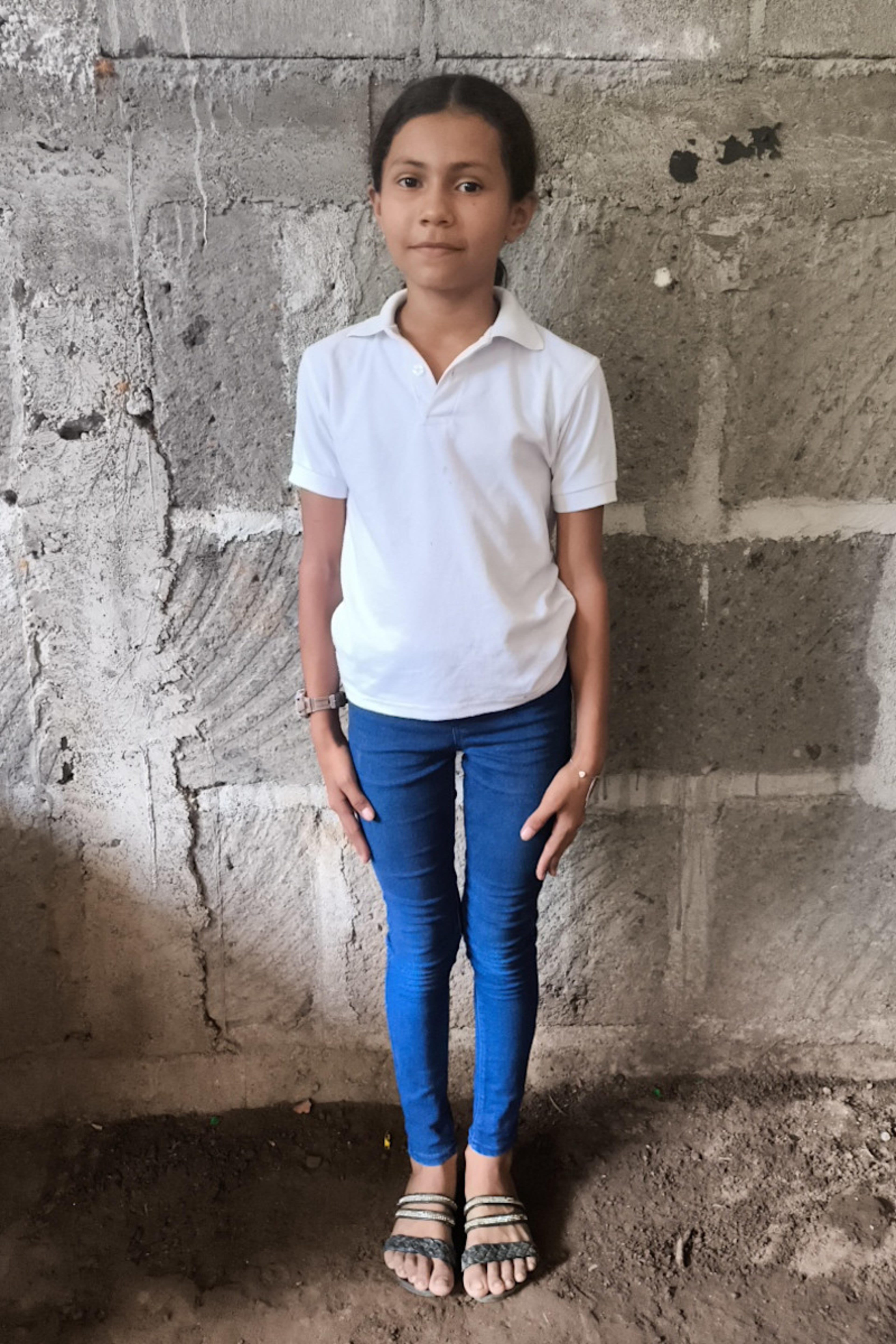 An unsponsored girl named Ana from Nicaragua who has waited 683 days for a sponsor.