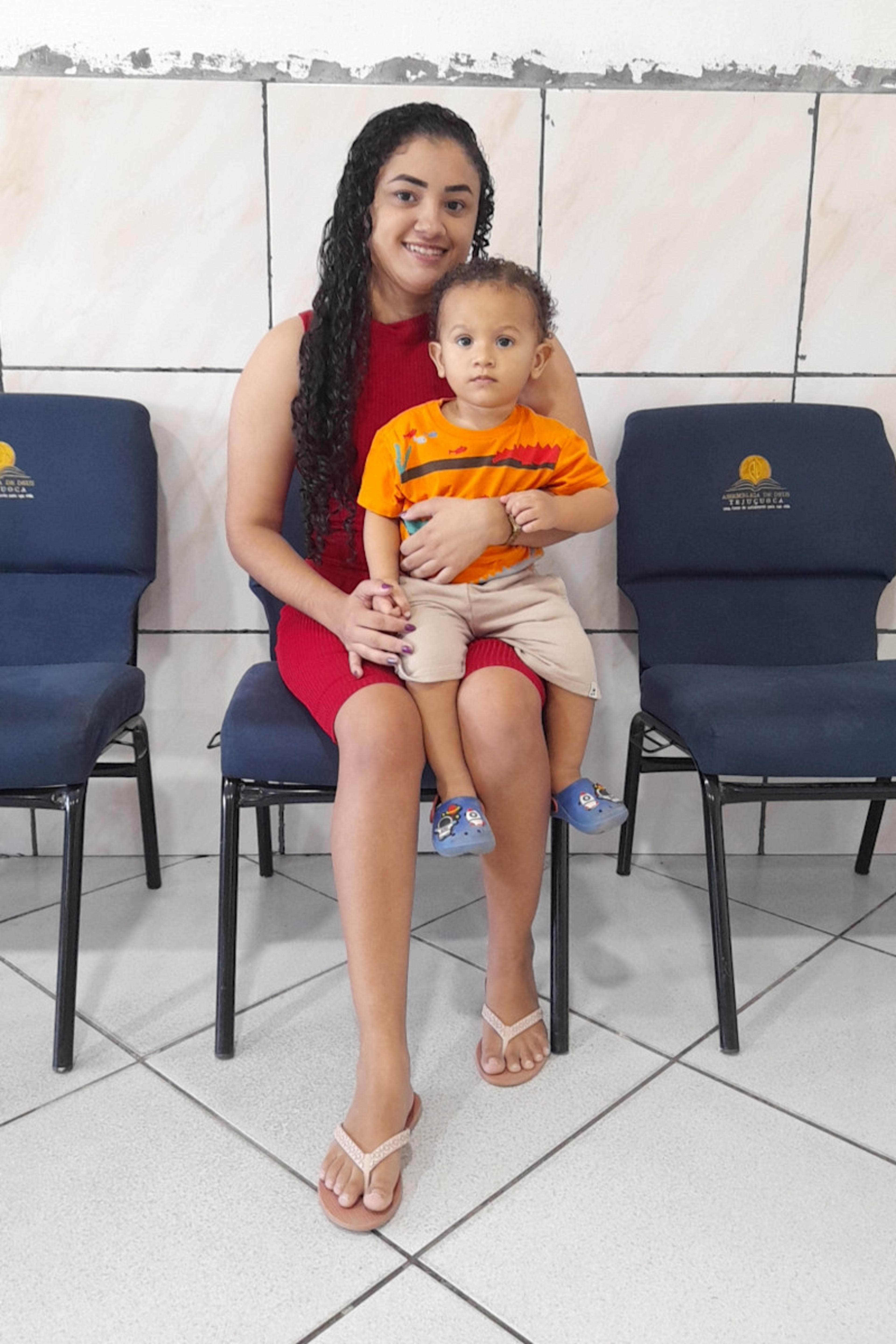 An unsponsored boy named Benício from Brazil who has waited 400 days for a sponsor.