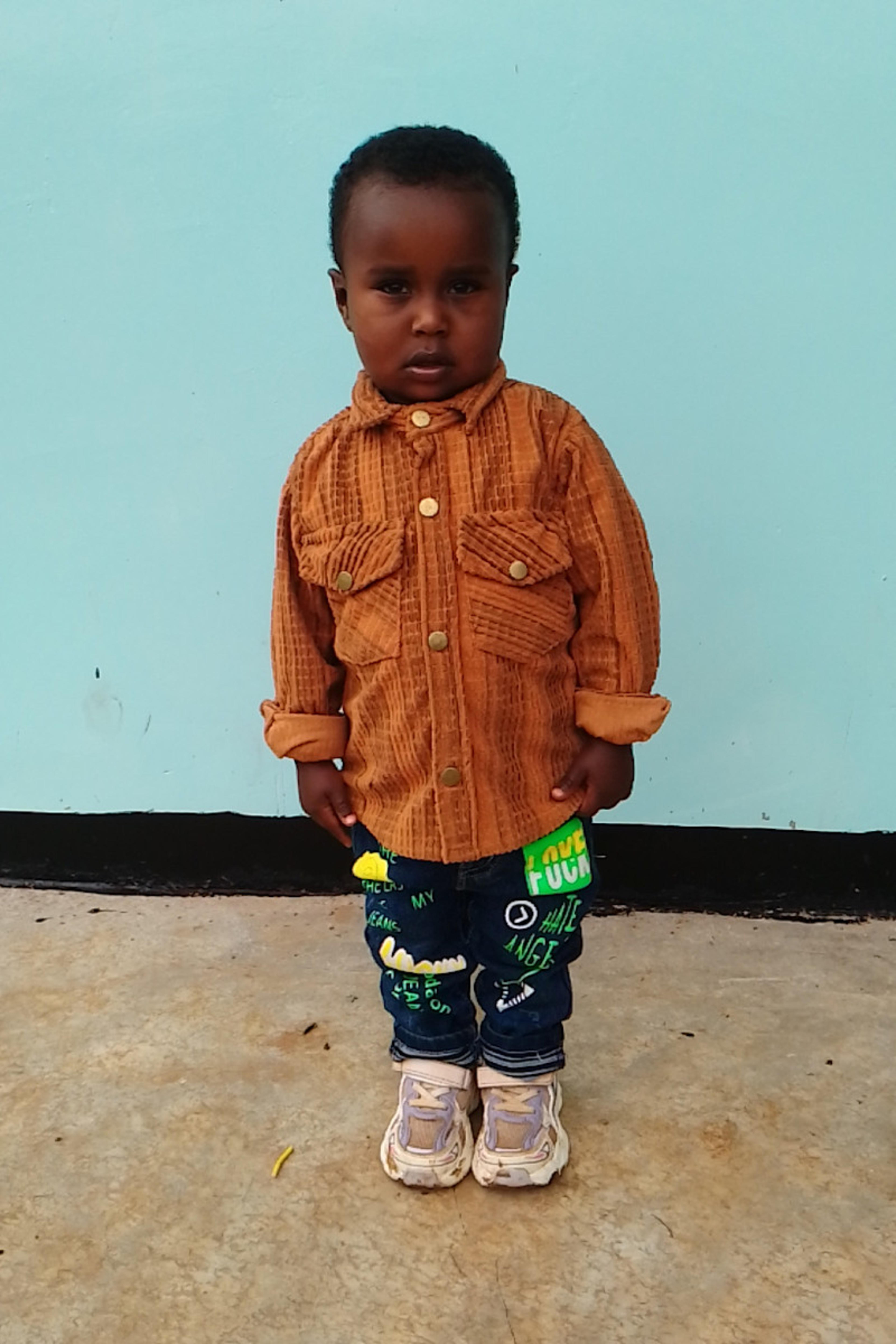 An unsponsored boy named Milkoman from Ethiopia who lives in an AIDS-affected area, is vulnerable to exploitation and has waited 319 days for a sponsor.