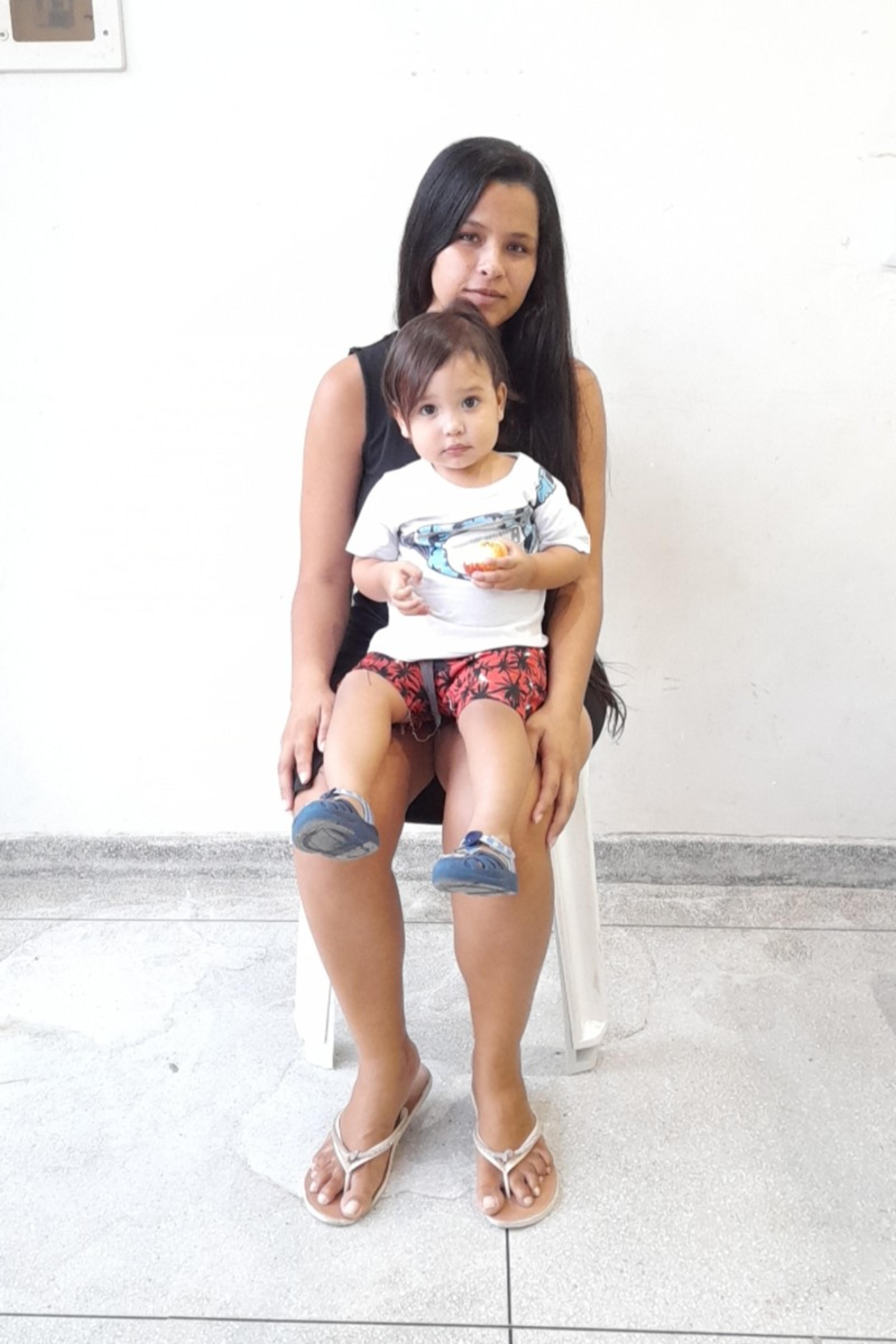 An unsponsored boy named Eliab from Brazil who has waited 396 days for a sponsor.