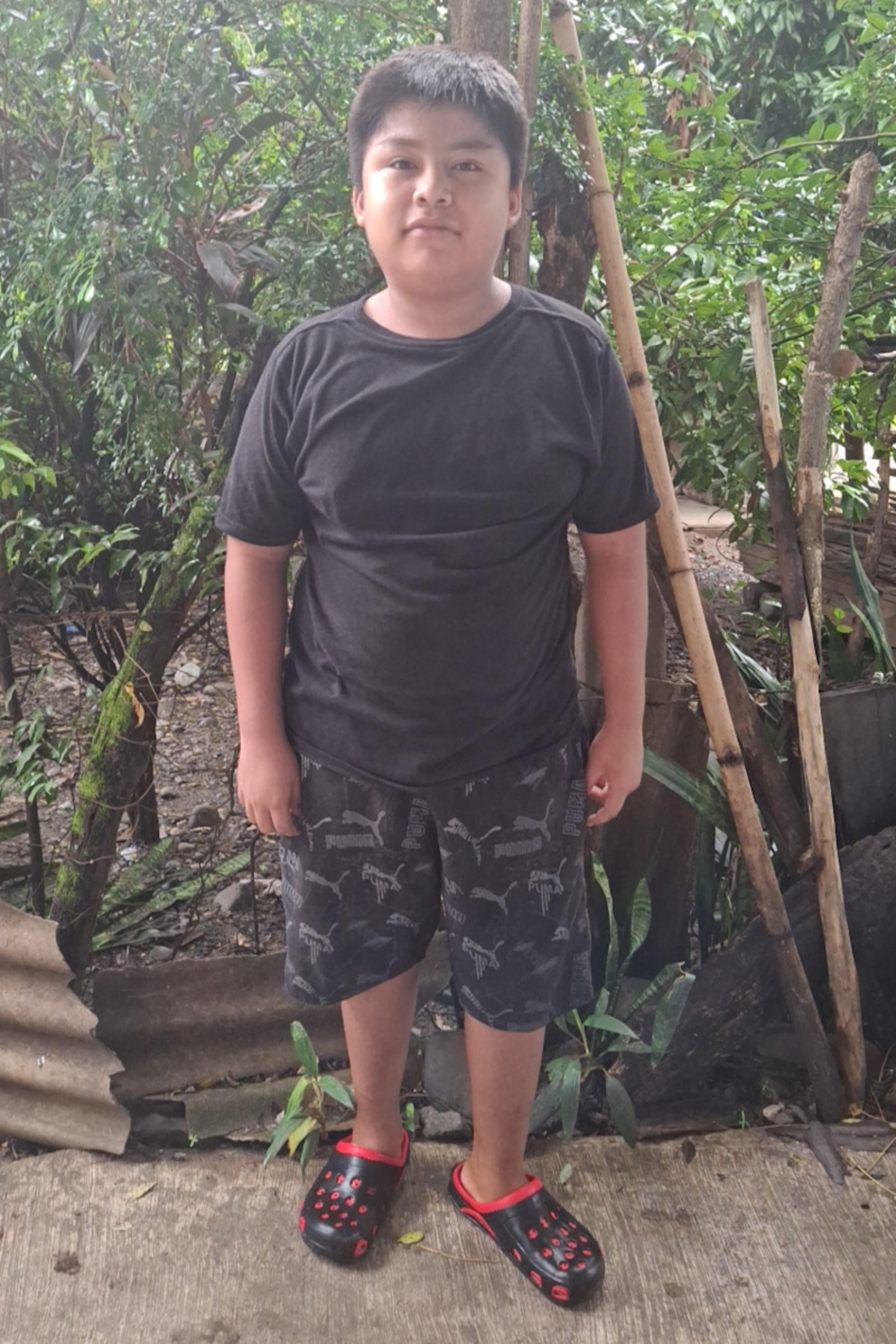 An unsponsored boy named Jose from Mexico who has waited 597 days for a sponsor.