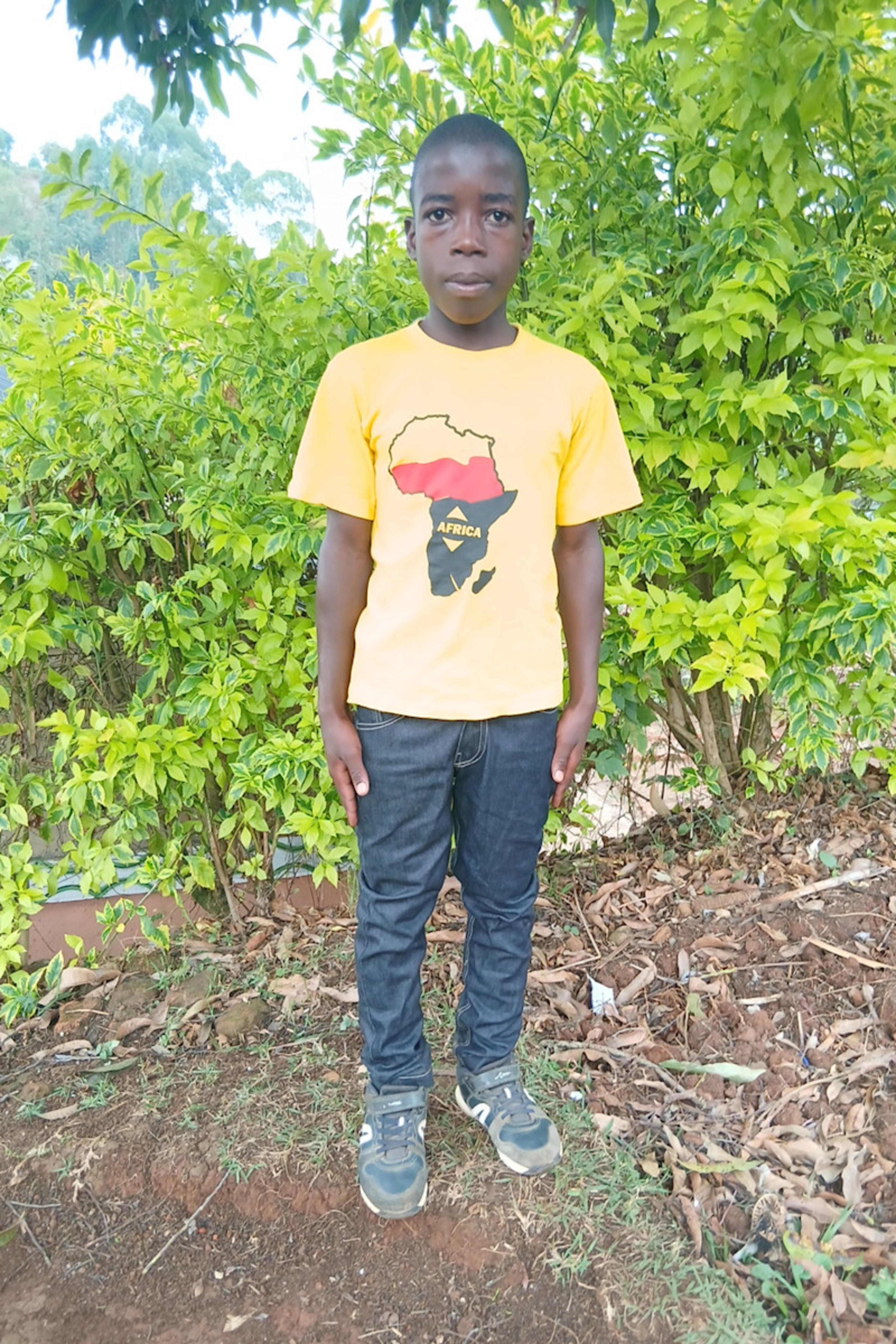 An unsponsored boy named Hyvens from Rwanda who lives in an AIDS-affected area, is vulnerable to exploitation and has waited 390 days for a sponsor.
