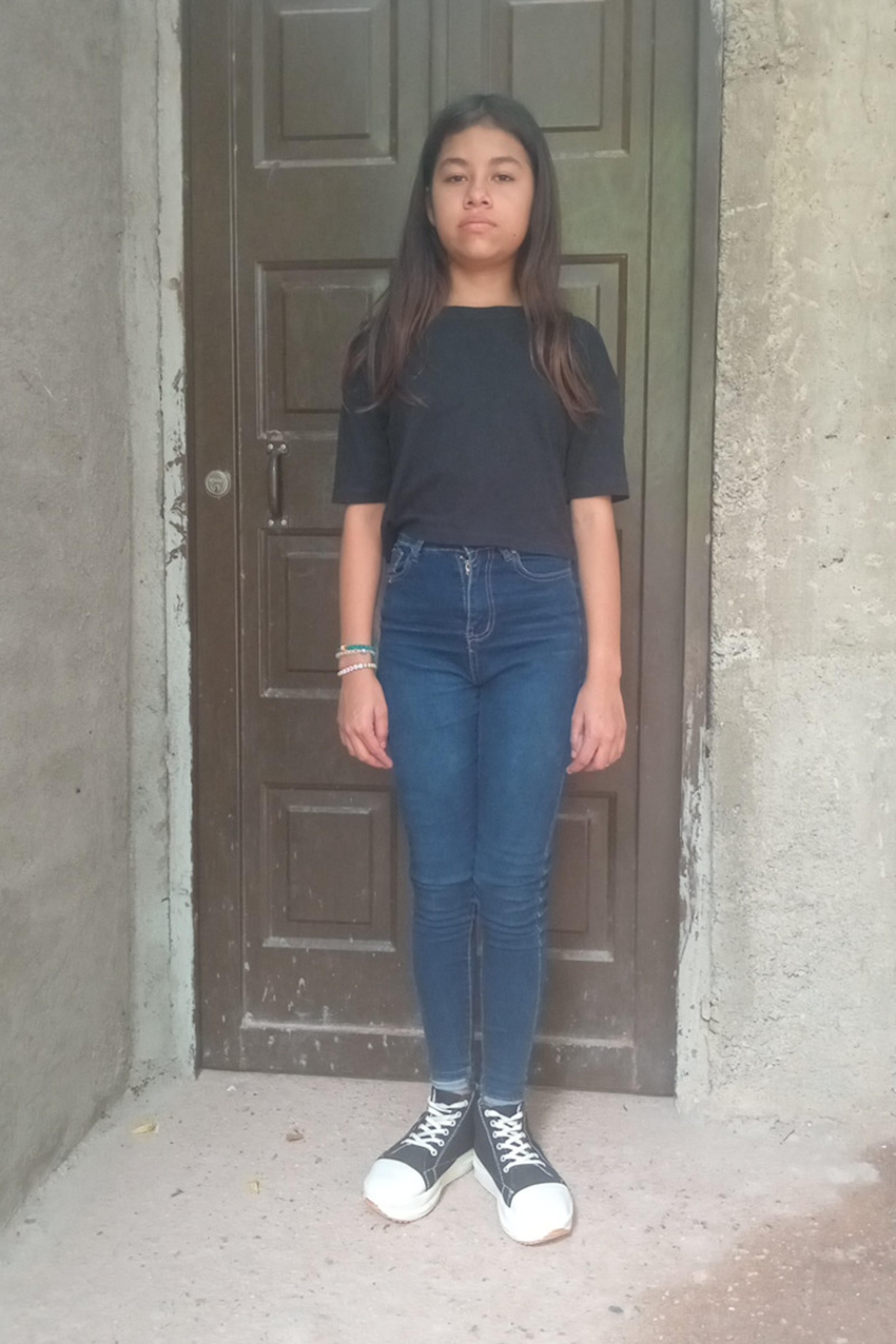 An unsponsored girl named Hadsleydy from Nicaragua who has waited 663 days for a sponsor.