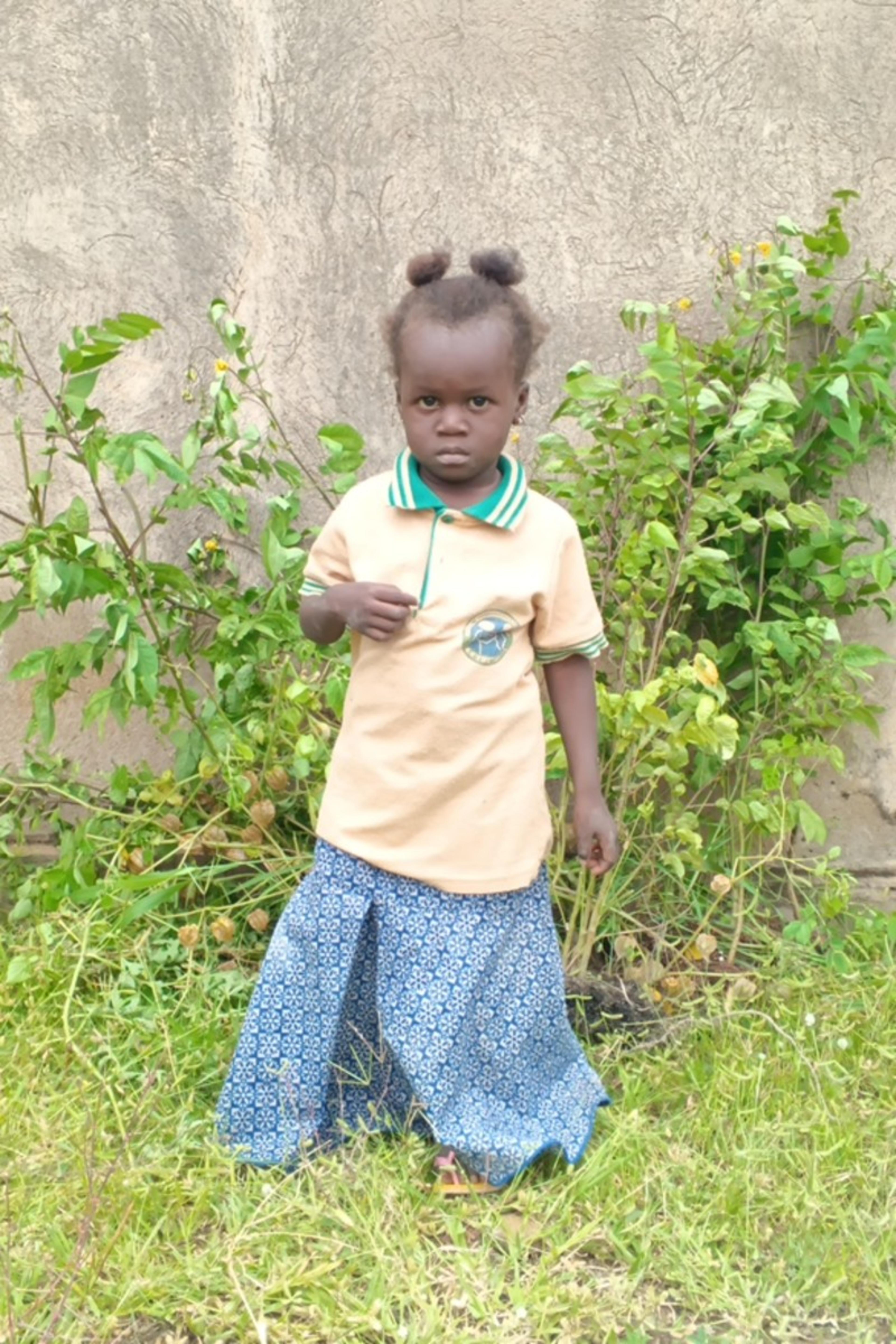 An unsponsored girl named Soukria from Burkina Faso who lives in an AIDS-affected area, is vulnerable to exploitation and has waited 236 days for a sponsor.