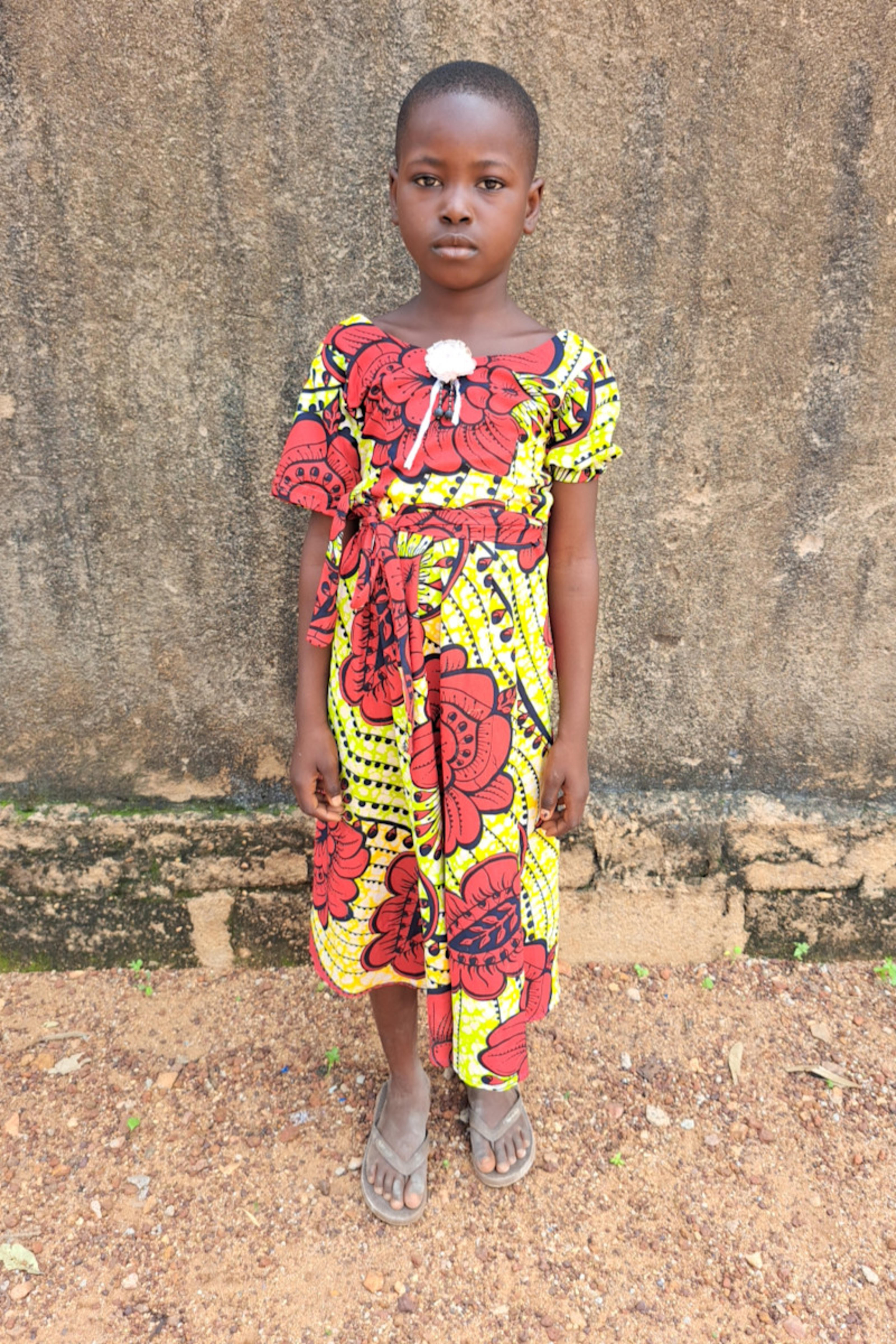 An unsponsored girl named Denise from Togo who lives in an AIDS-affected area, is vulnerable to exploitation and has waited 616 days for a sponsor.