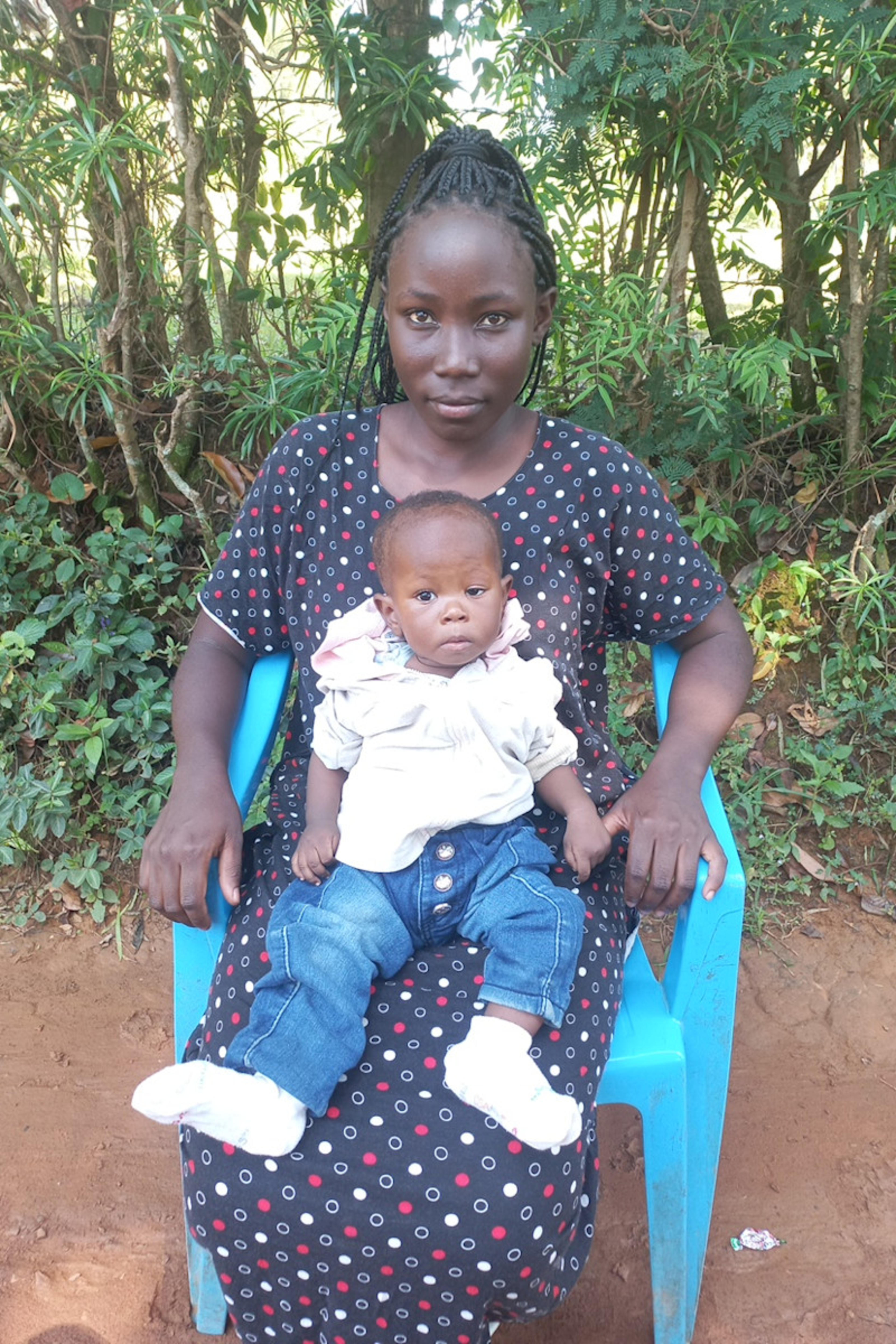 An unsponsored girl named Shalom from Kenya who lives in an AIDS-affected area and has waited 337 days for a sponsor.