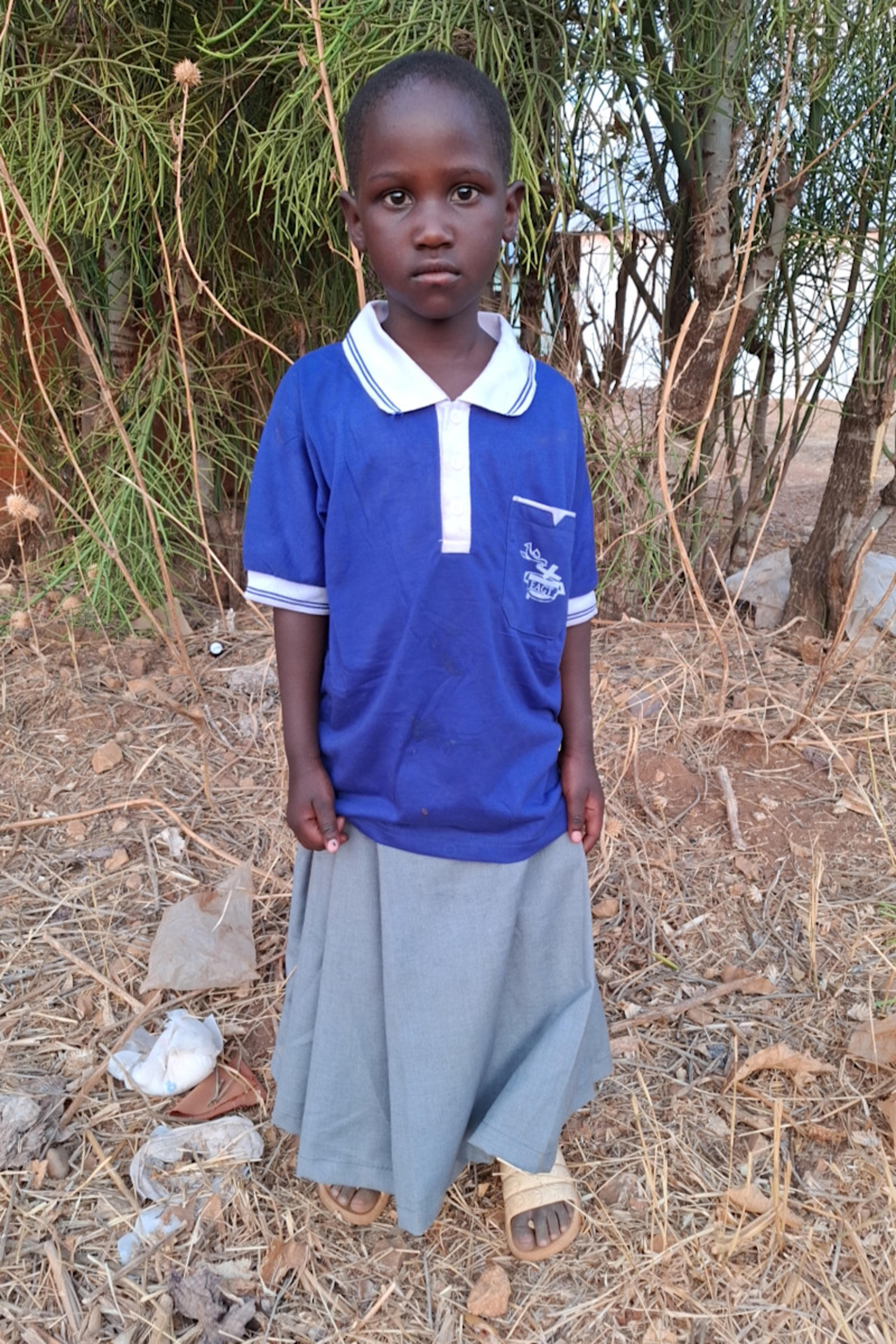 An unsponsored girl named Sarah from Tanzania who lives in an AIDS-affected area, is vulnerable to exploitation and has waited 284 days for a sponsor.